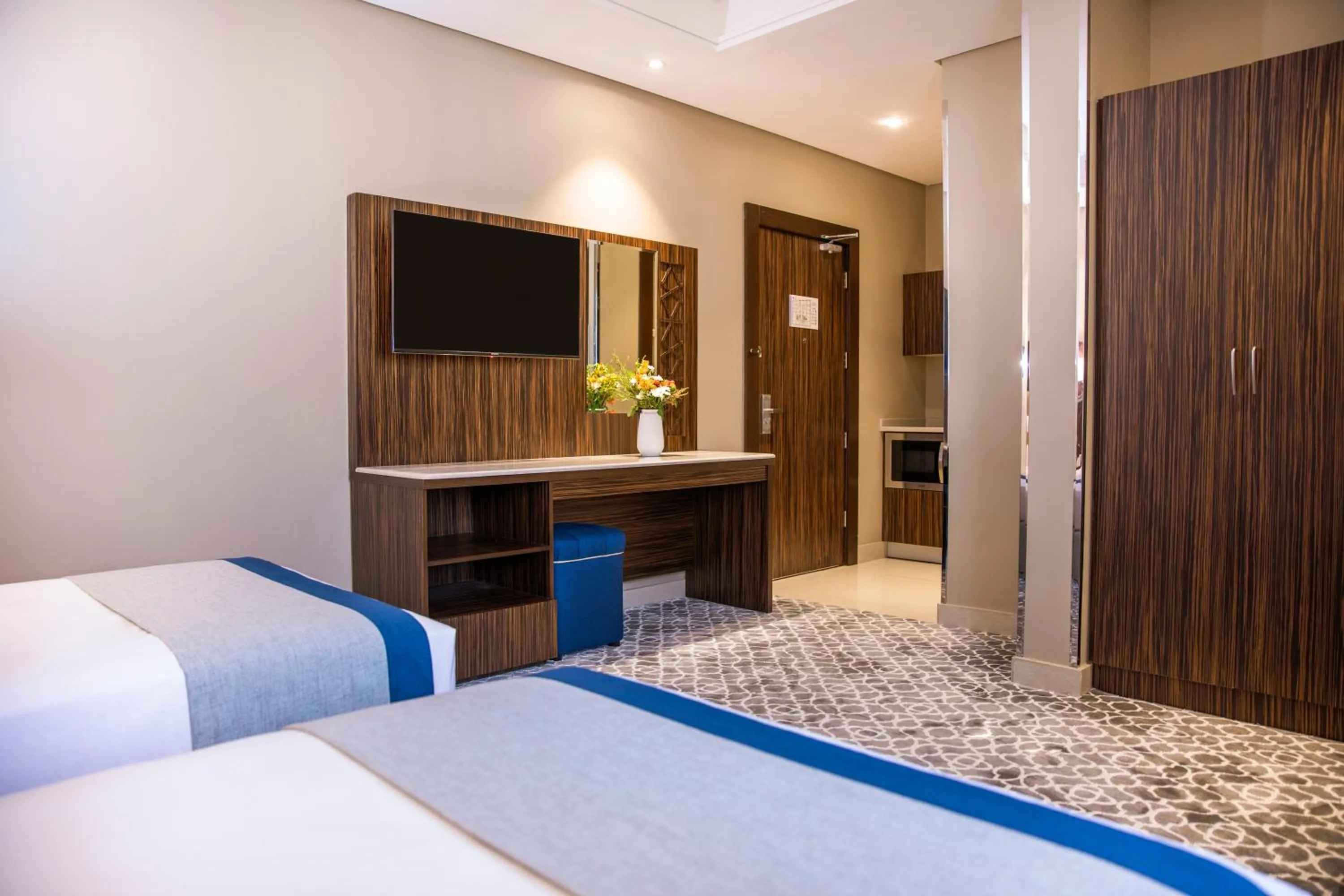 Bed in Swiss Blue Hotel - Hera