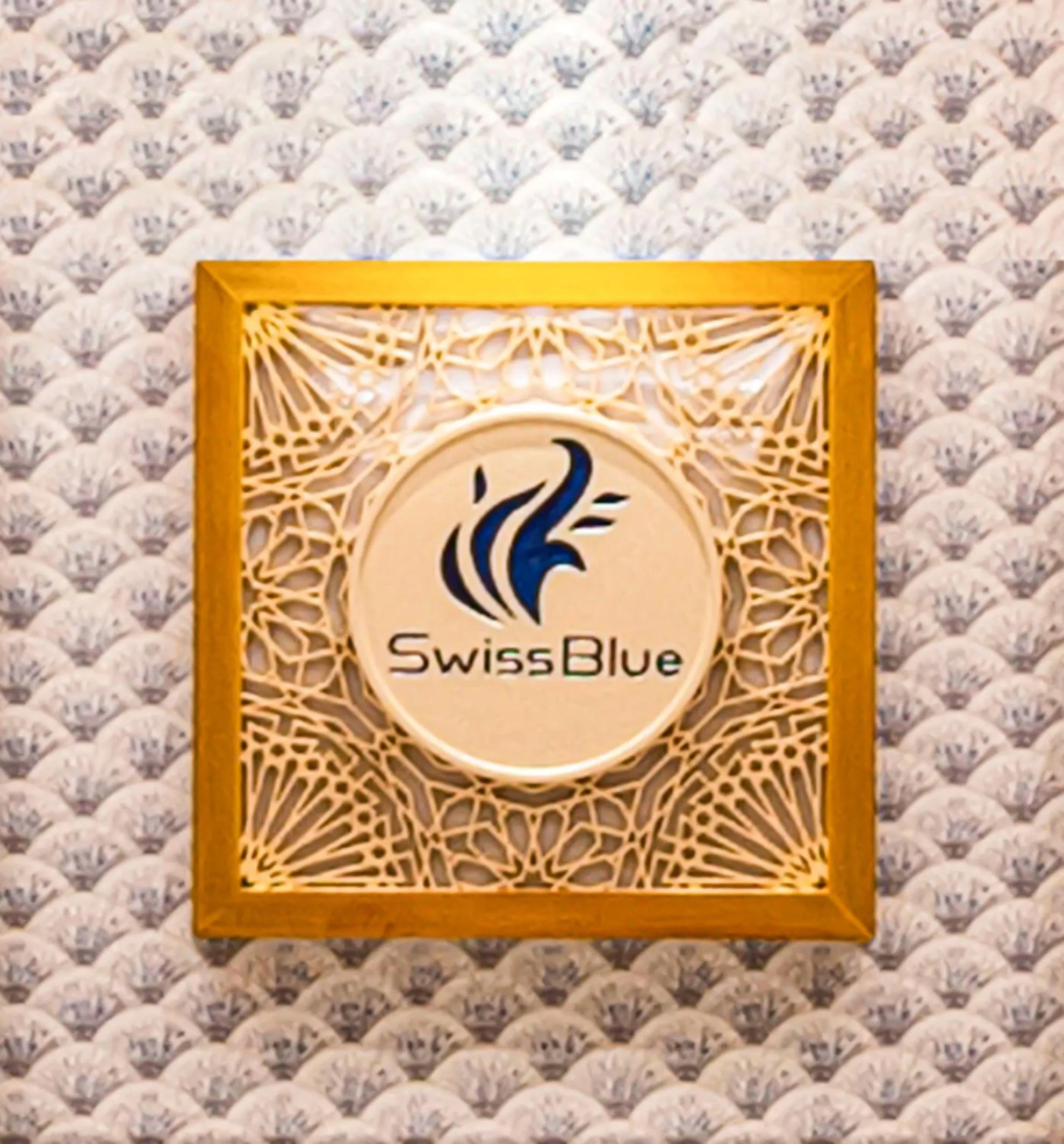 Logo/Certificate/Sign in Swiss Blue Hotel - Hera