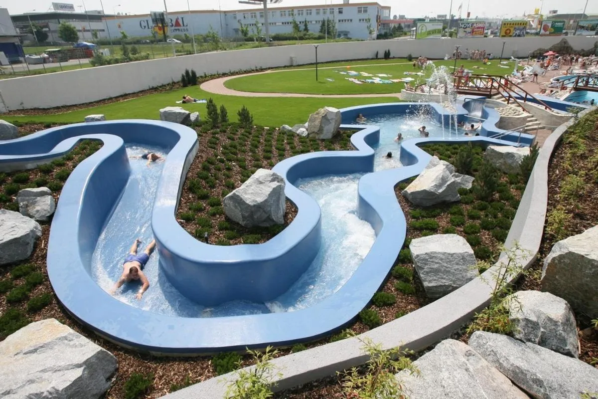 Aqua park in Hotel Tulipan Pruhonice