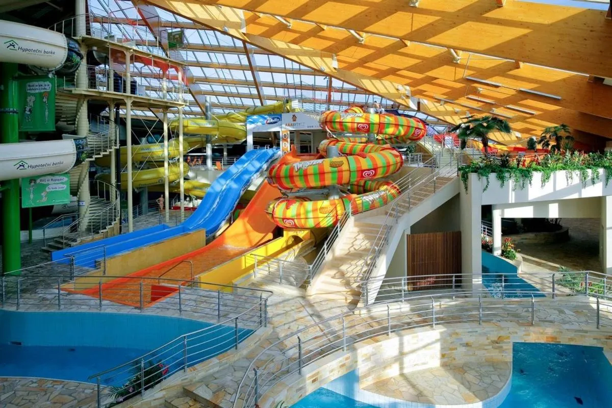 Aqua park in Hotel Tulipan Pruhonice