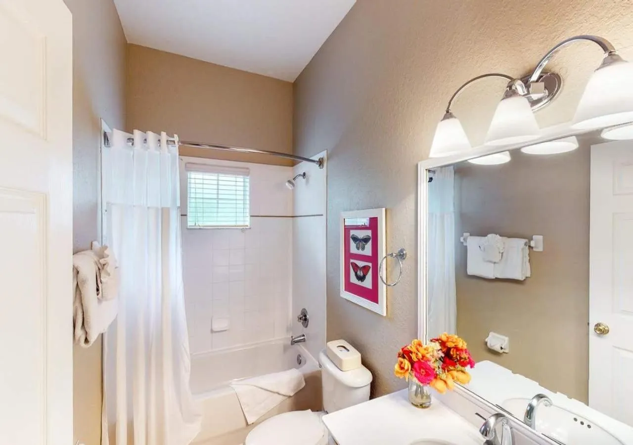 Bathroom in Bahama Bay Resort by Wyndham Vacation Rentals - Near Disney