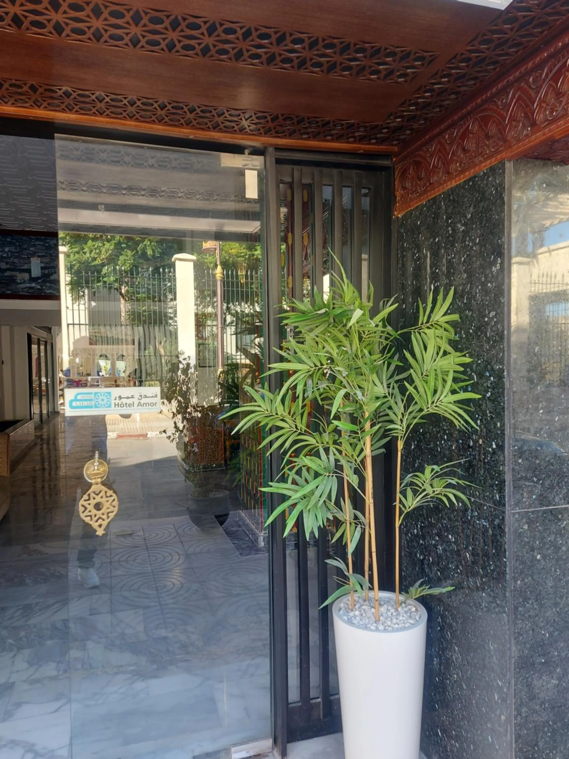 Property building in Amor Hotel