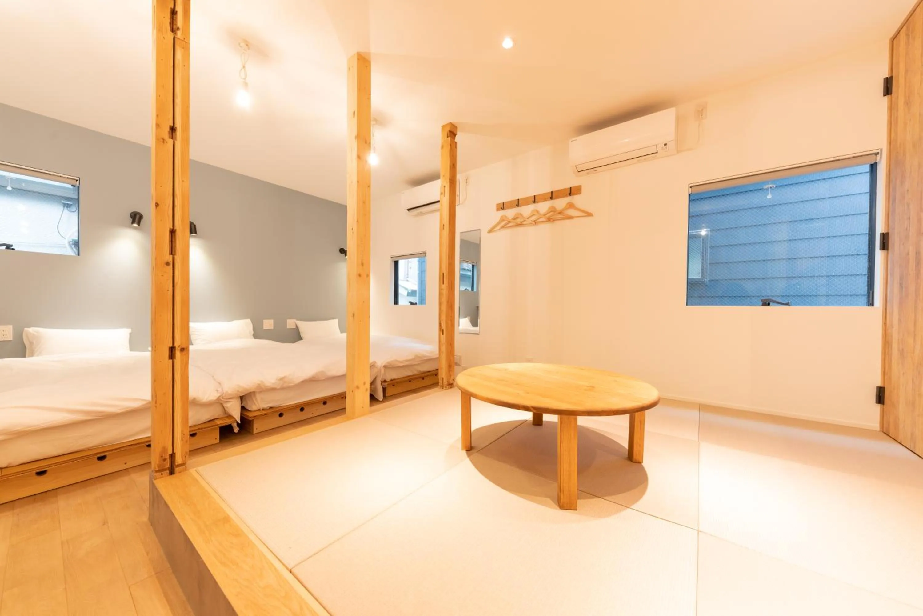 Living room, Bed in 強羅base A棟 - GORA Base A