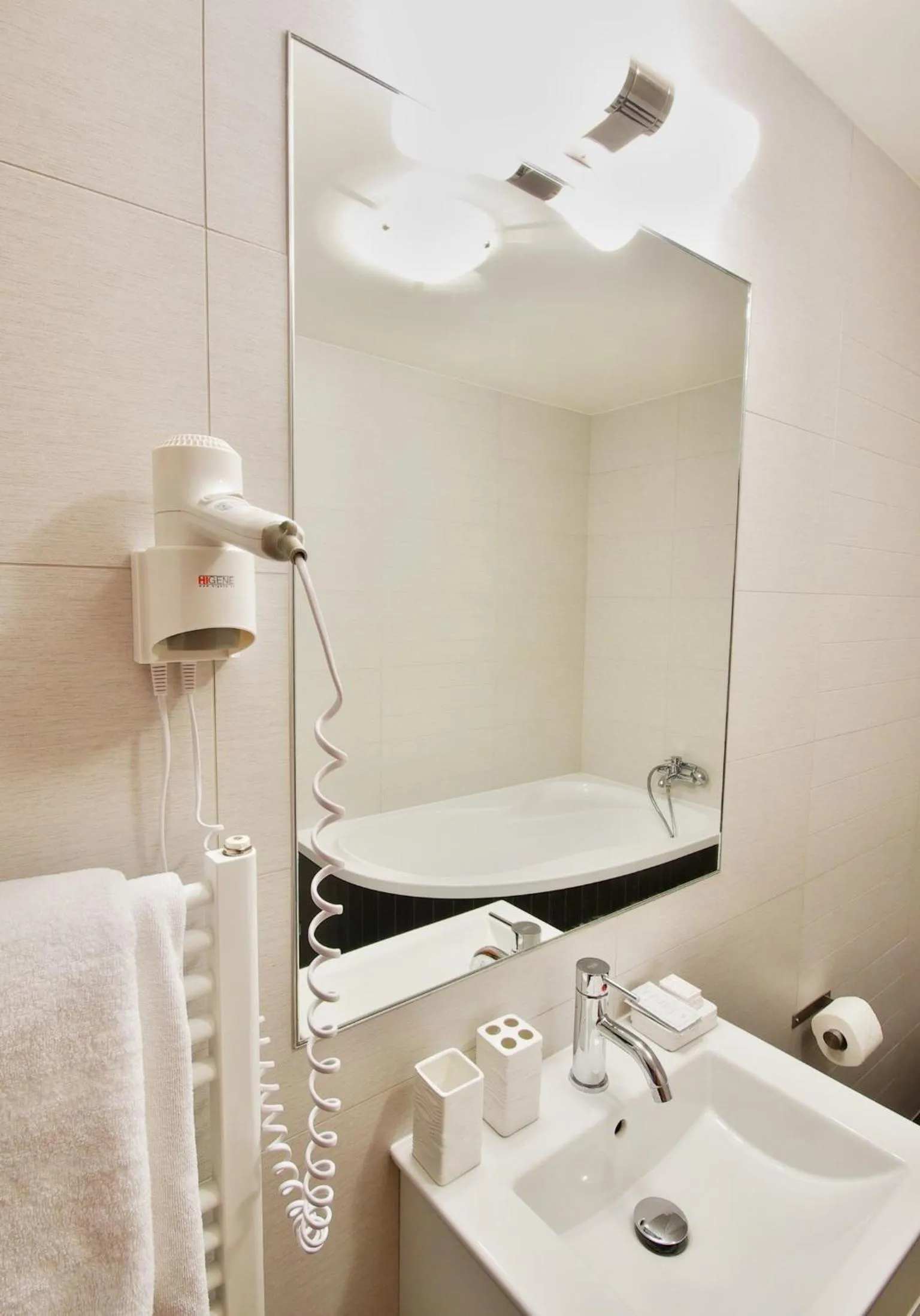 Bathroom in Adeba Hotel