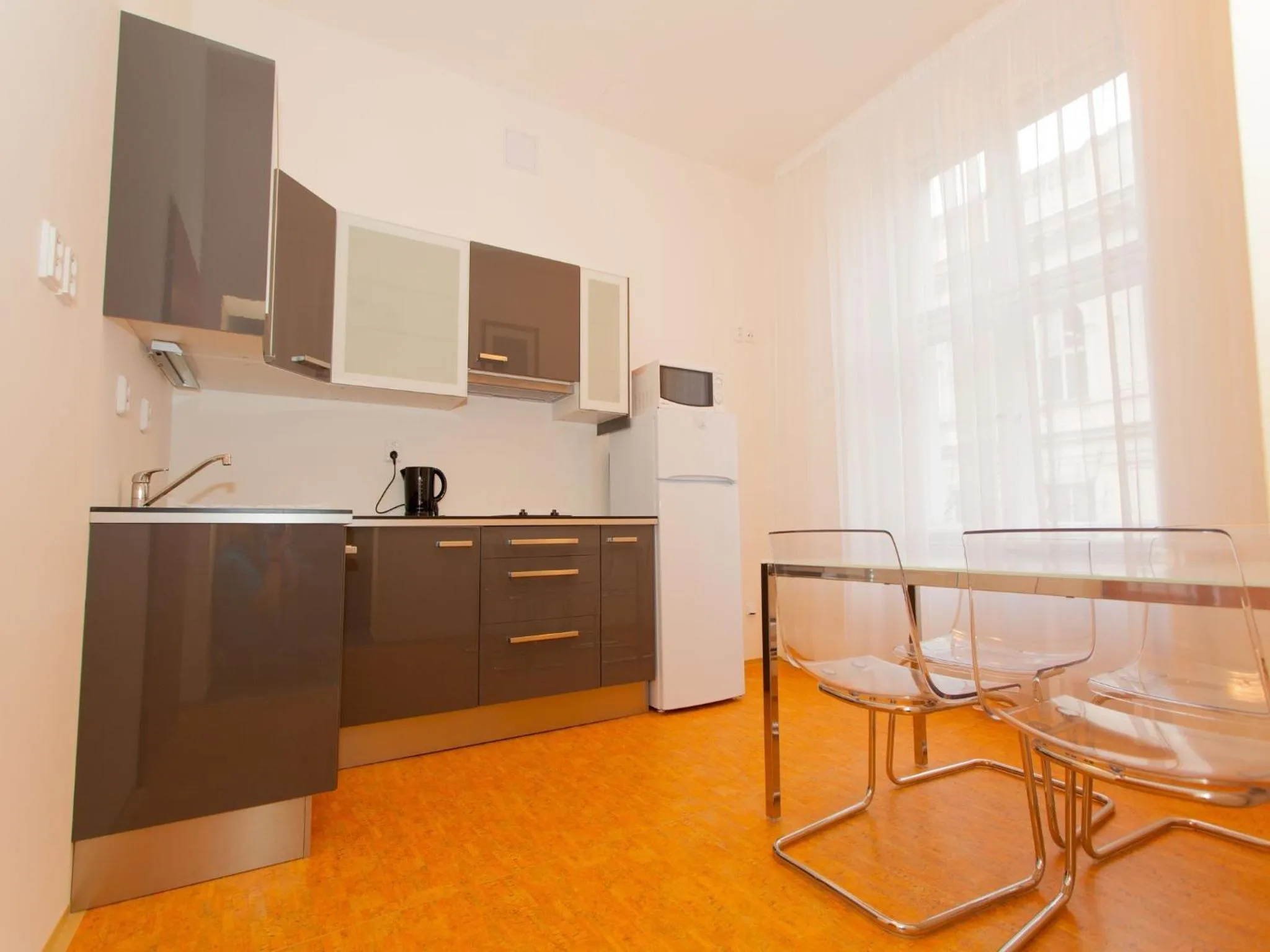 Kitchen or kitchenette in Adeba Hotel