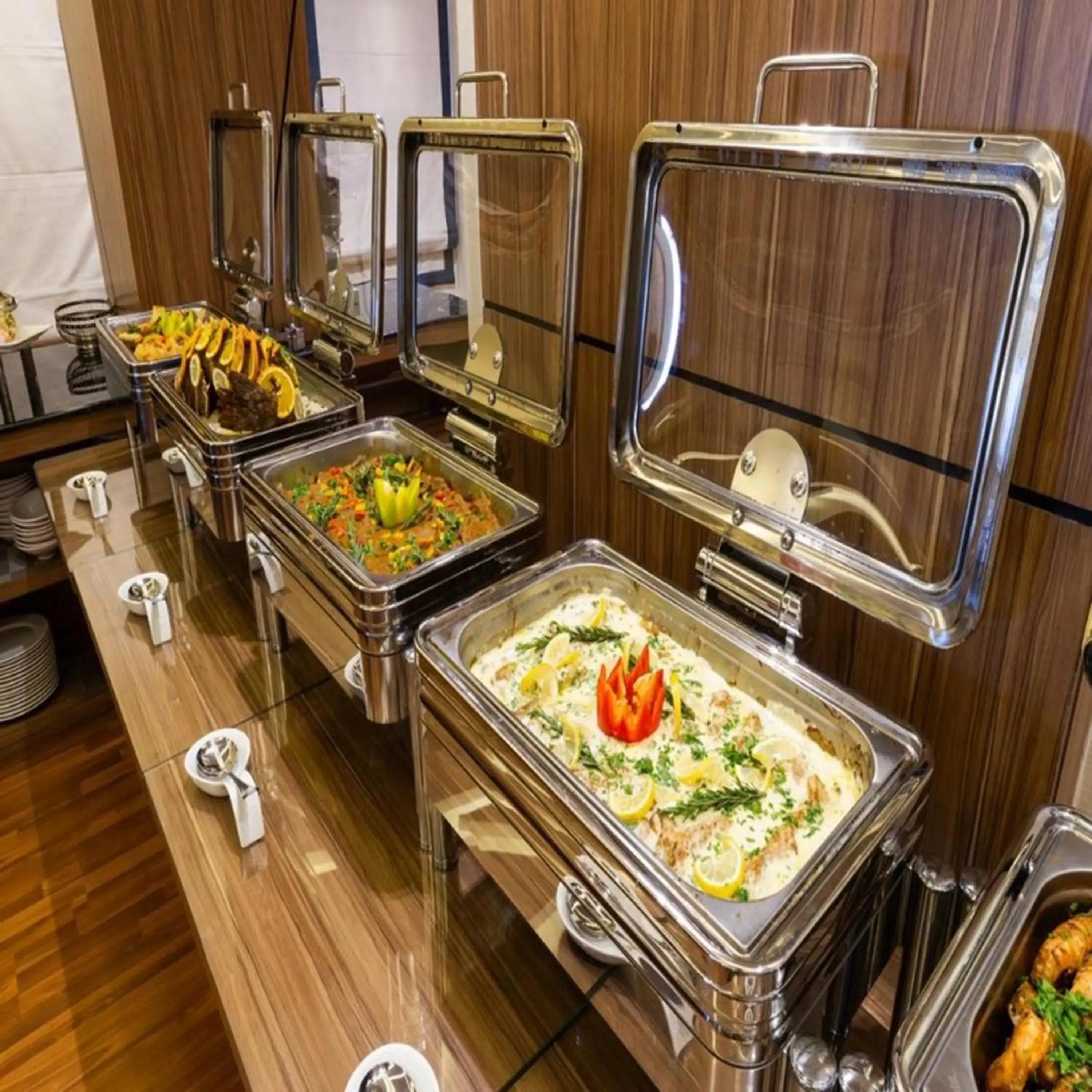 Buffet breakfast in Sunday Luxury Central formerly Anan hotel Buffet breakfast in Sunday Luxury Central formerly Anan hotel