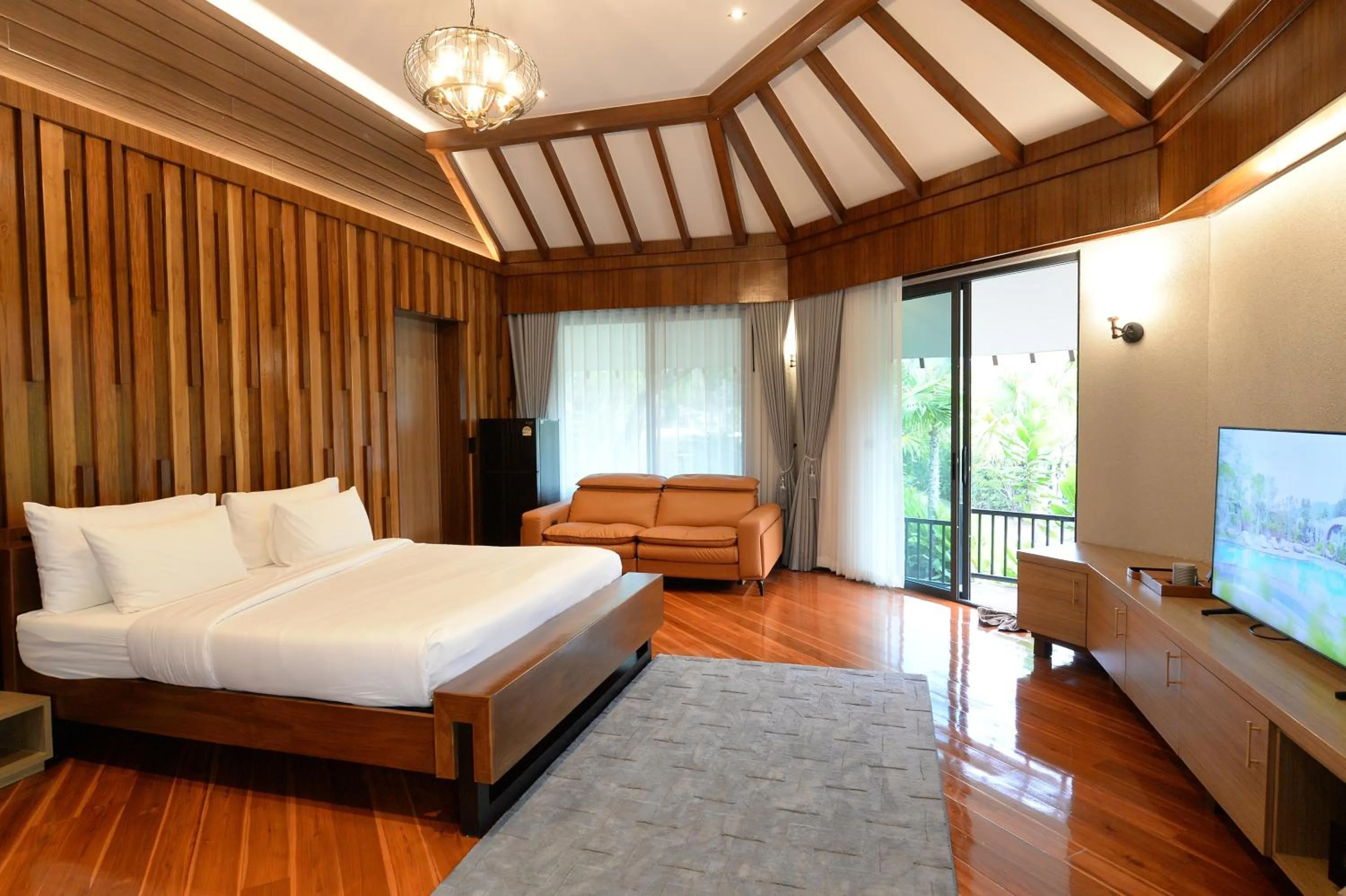 Bed in The Hidden Village, Khao Yai