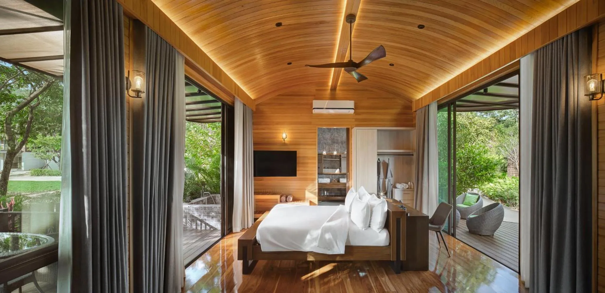 Bed in The Hidden Village, Khao Yai