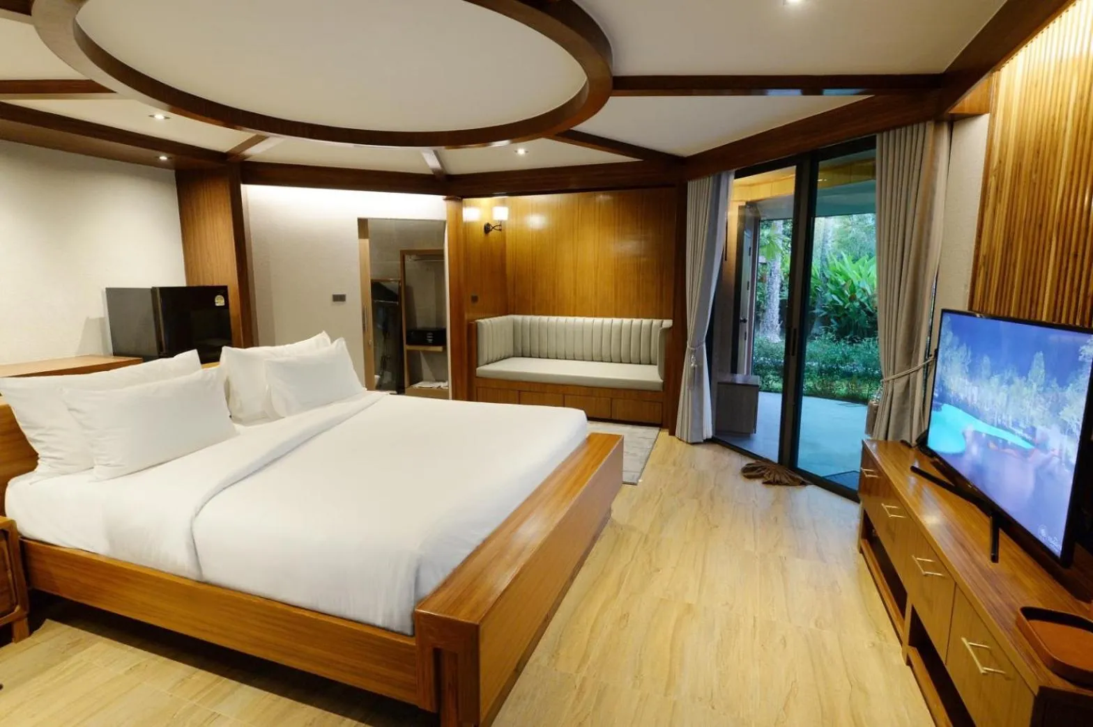 Bed in The Hidden Village, Khao Yai