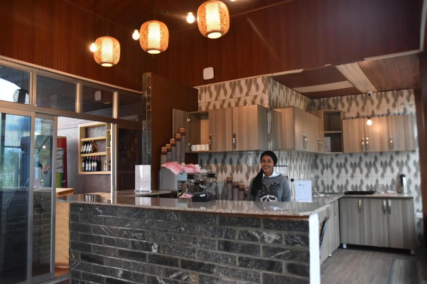 Staff in Chimpanzee Lodge