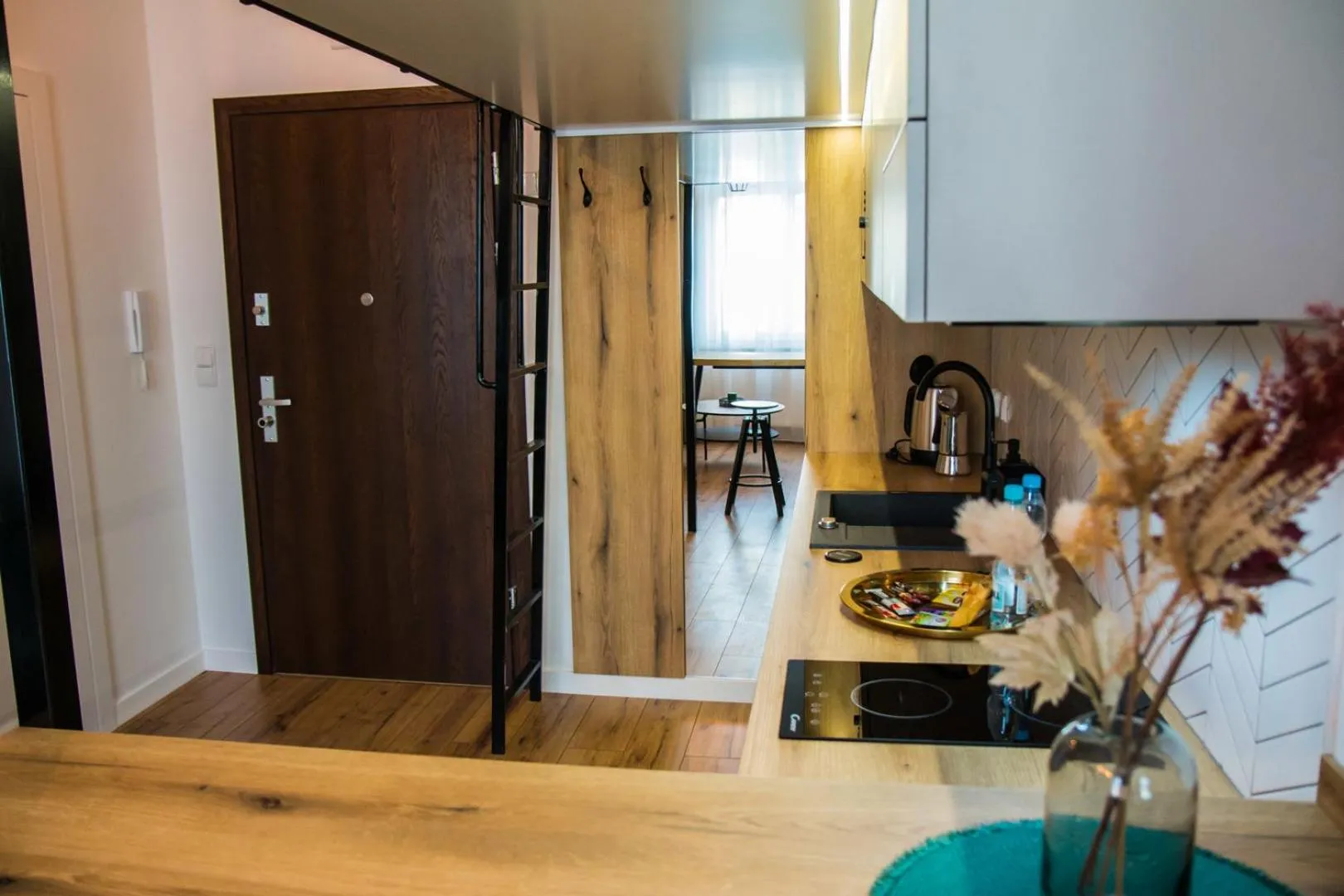 Dining area in Piernikowe by Rentoom