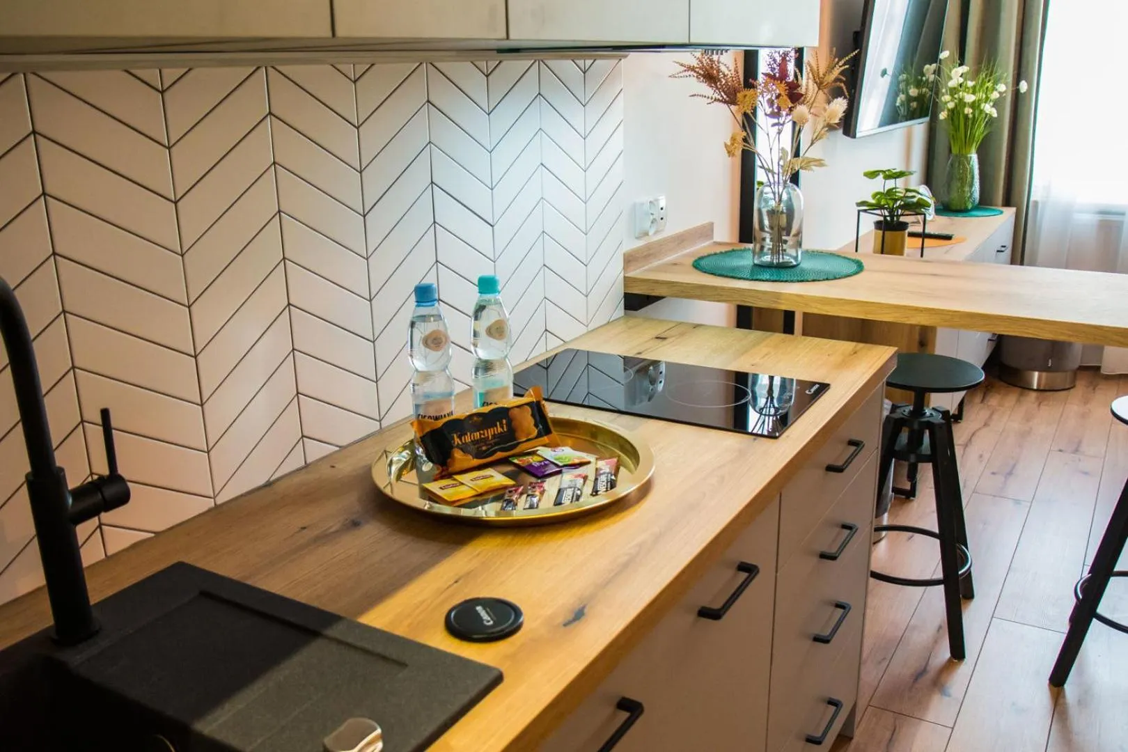 Kitchen or kitchenette in Piernikowe by Rentoom