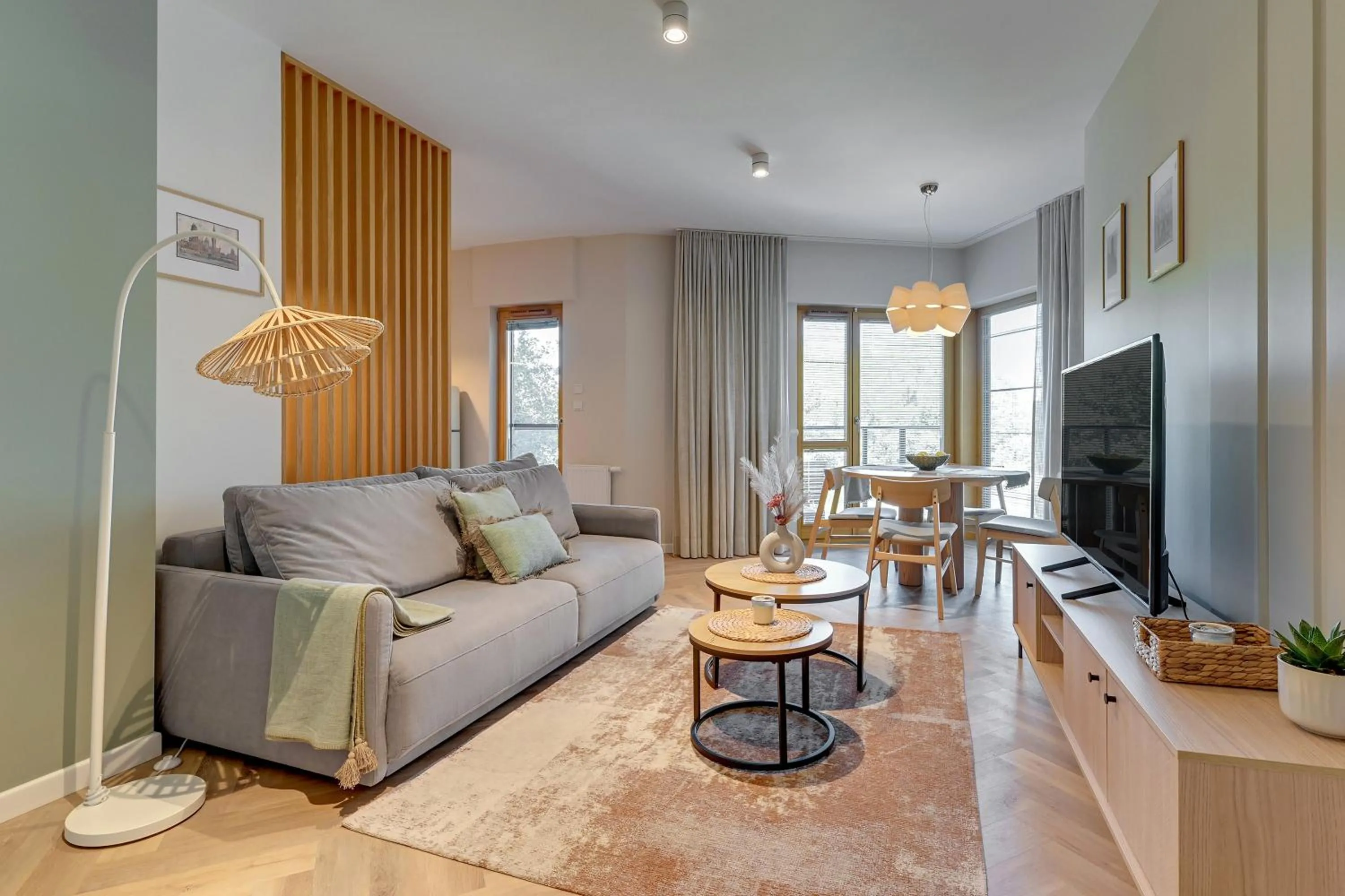 Superior One-Bedroom Apartment with Balcony - Sienna Grobla 8 Street in Nadmotławie Sauna & Gym by Blue Mandarin