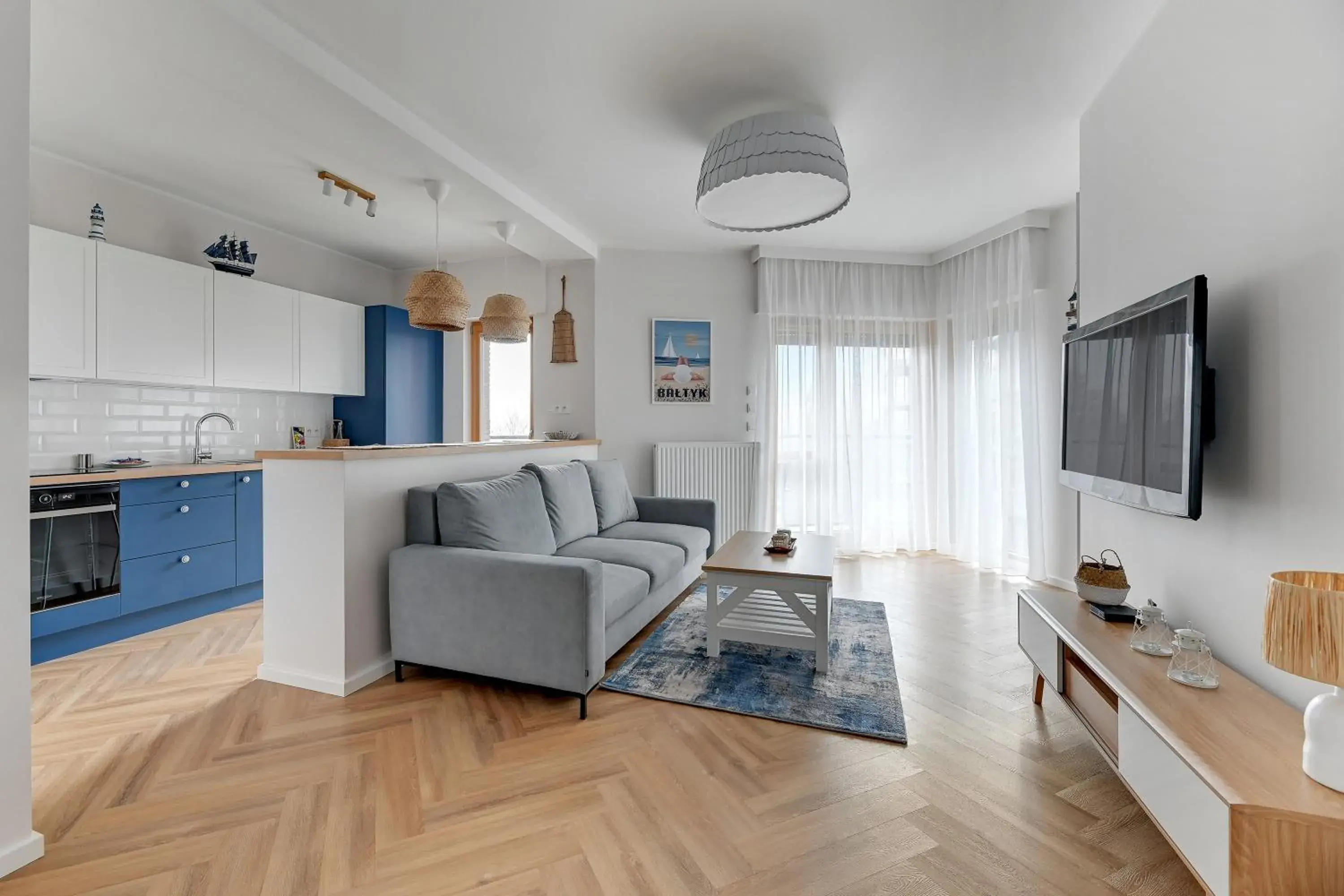 Two-Bedroom Apartment - Sienna Grobla 8 Street in Nadmotławie Sauna & Gym by Blue Mandarin Two-Bedroom Apartment - Sienna Grobla 8 Street in Nadmotławie Sauna & Gym by Blue Mandarin