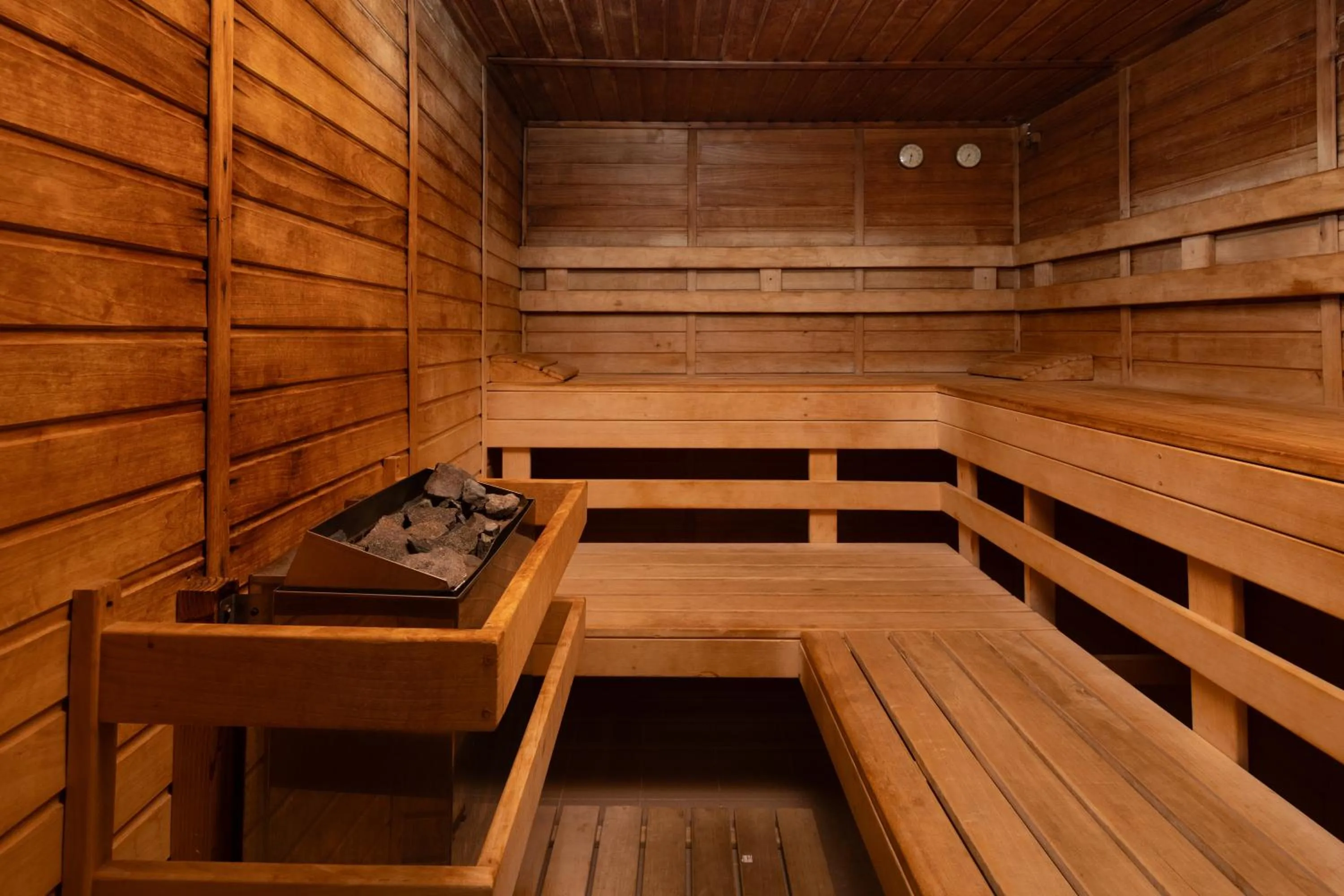 Sauna in Wellness Hotel Jean De Carro