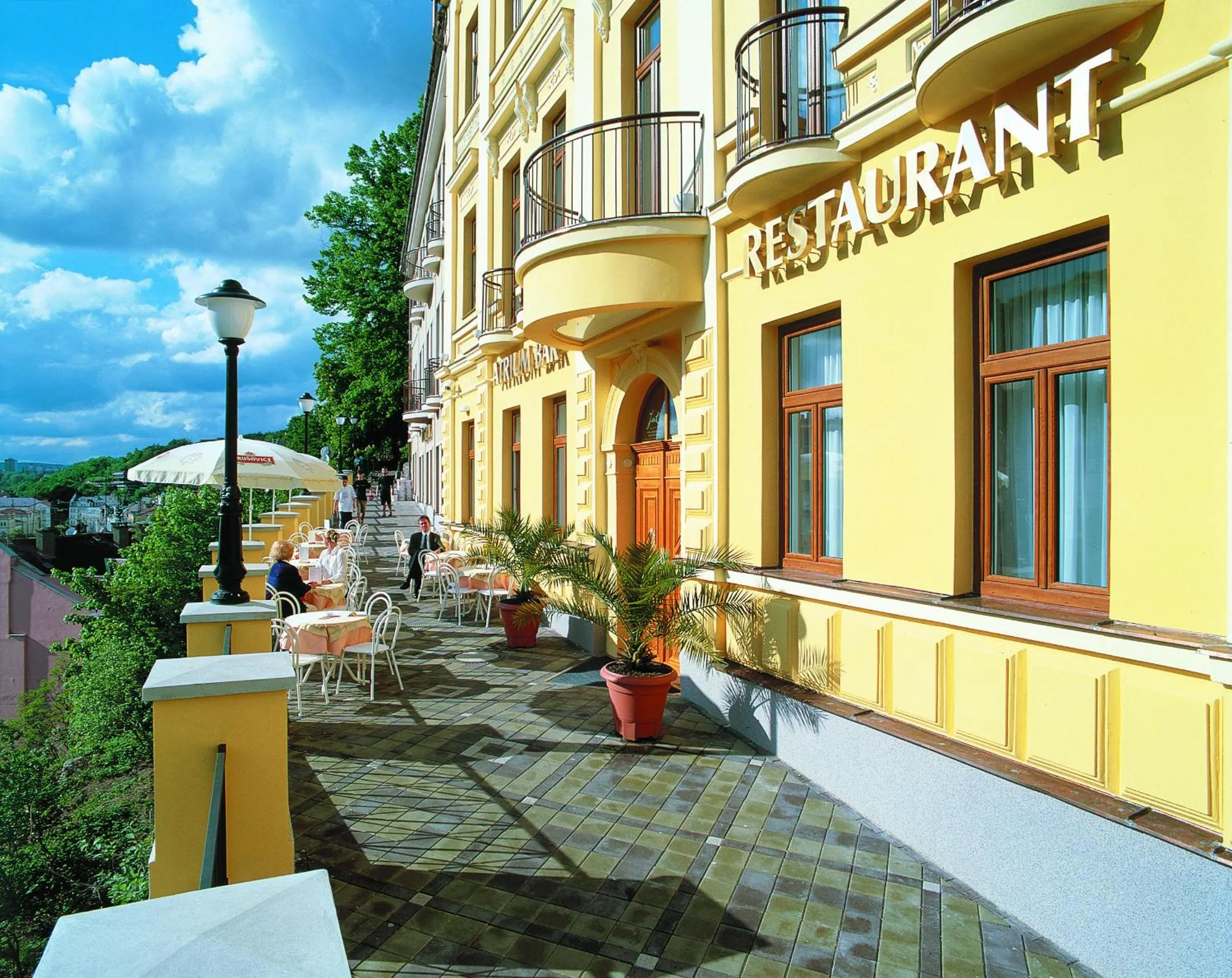 Balcony/Terrace in Wellness Hotel Jean De Carro