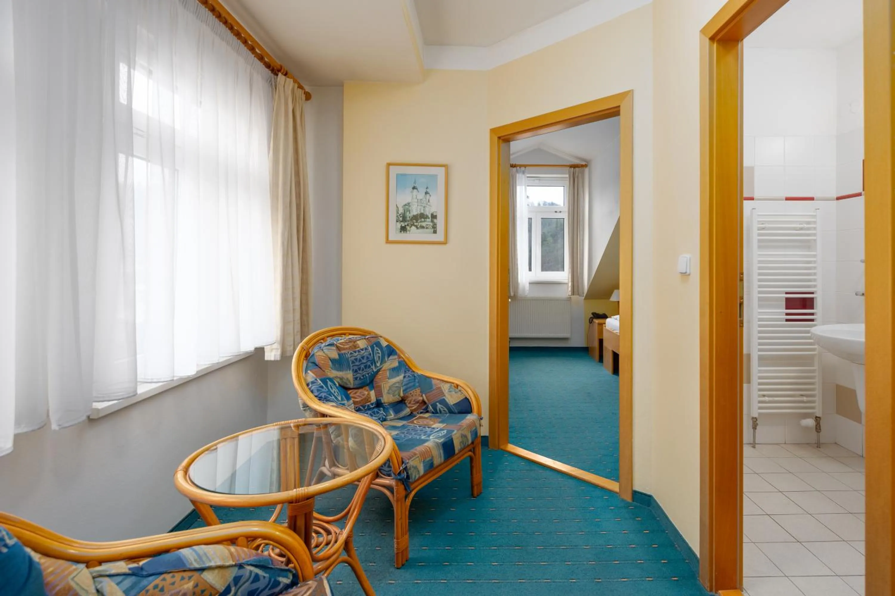 Area and facilities in Wellness Hotel Jean De Carro