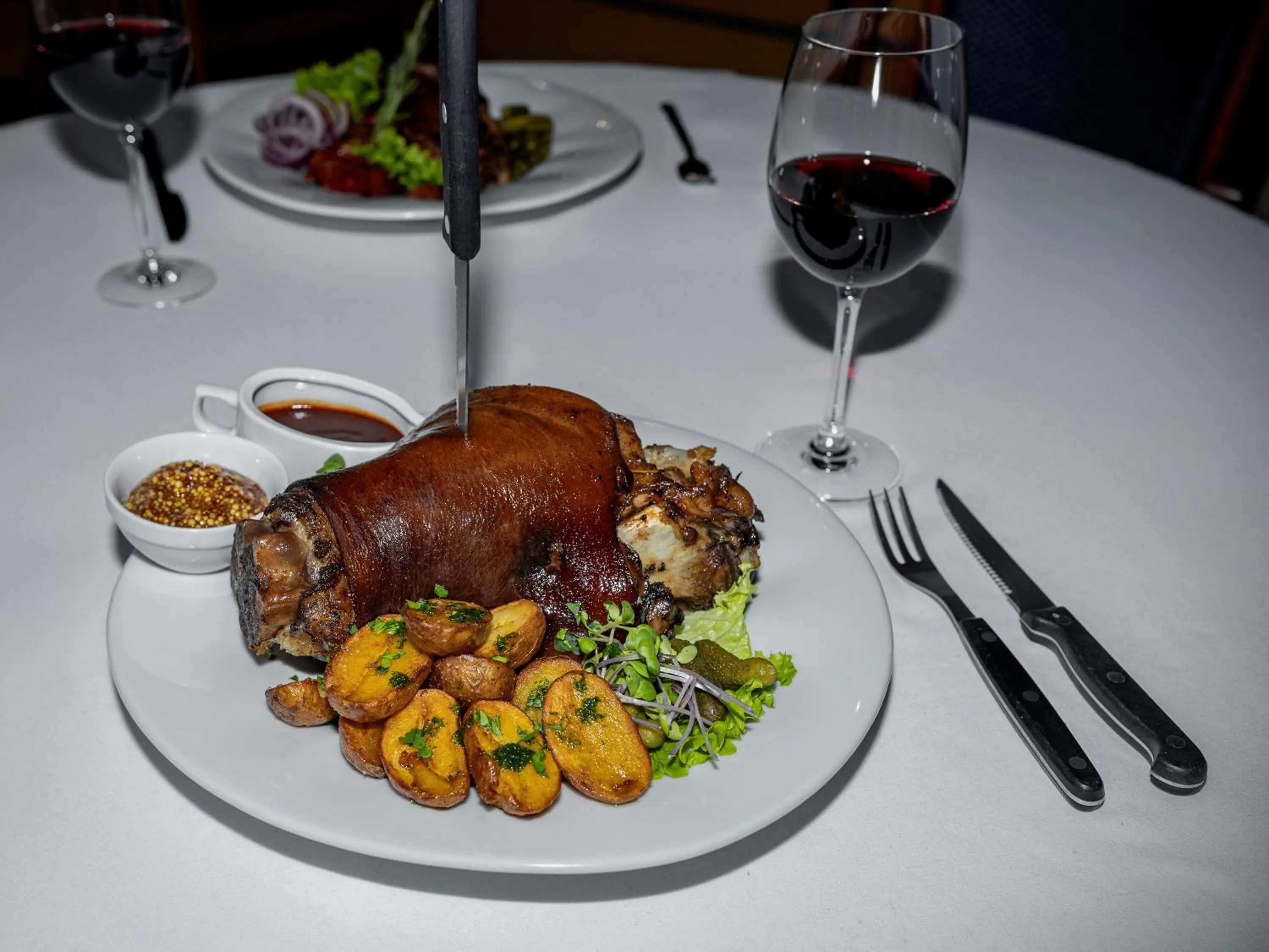 Restaurant/places to eat in Wellness Hotel Jean De Carro