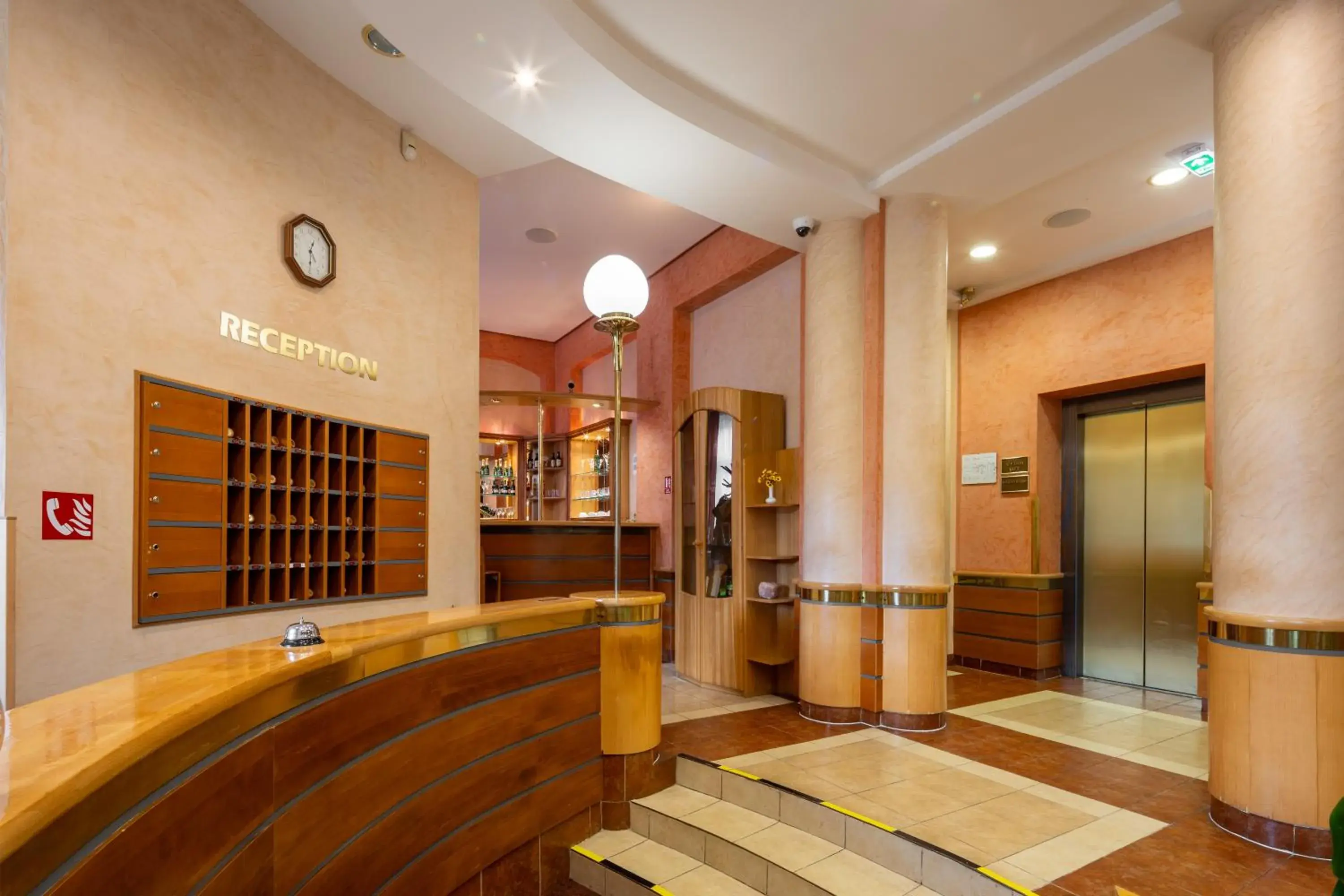 Lobby or reception in Wellness Hotel Jean De Carro Lobby or reception in Wellness Hotel Jean De Carro