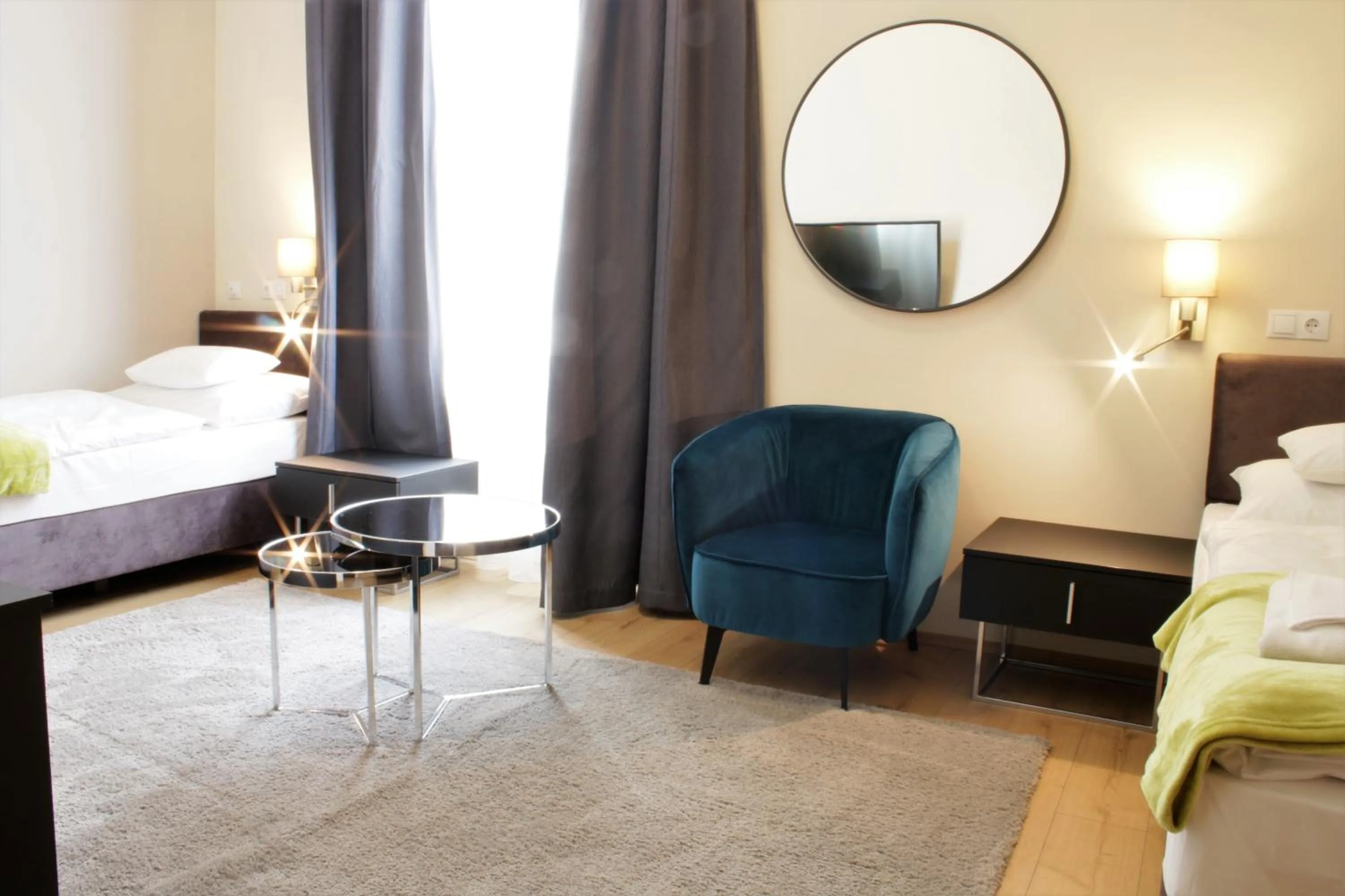 Photo of the whole room, Bed in D50 Hotel