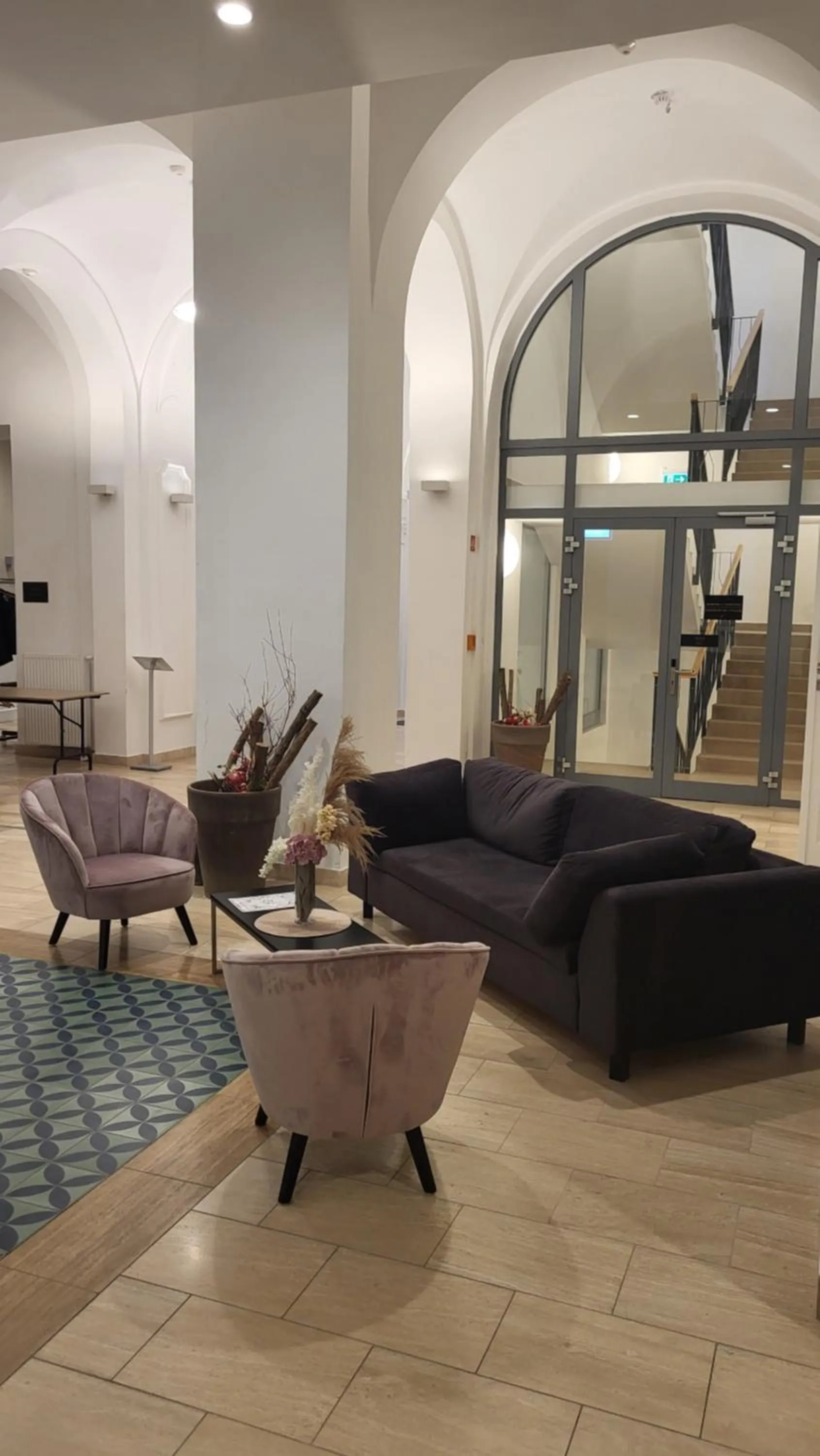 Lobby or reception in D50 Hotel