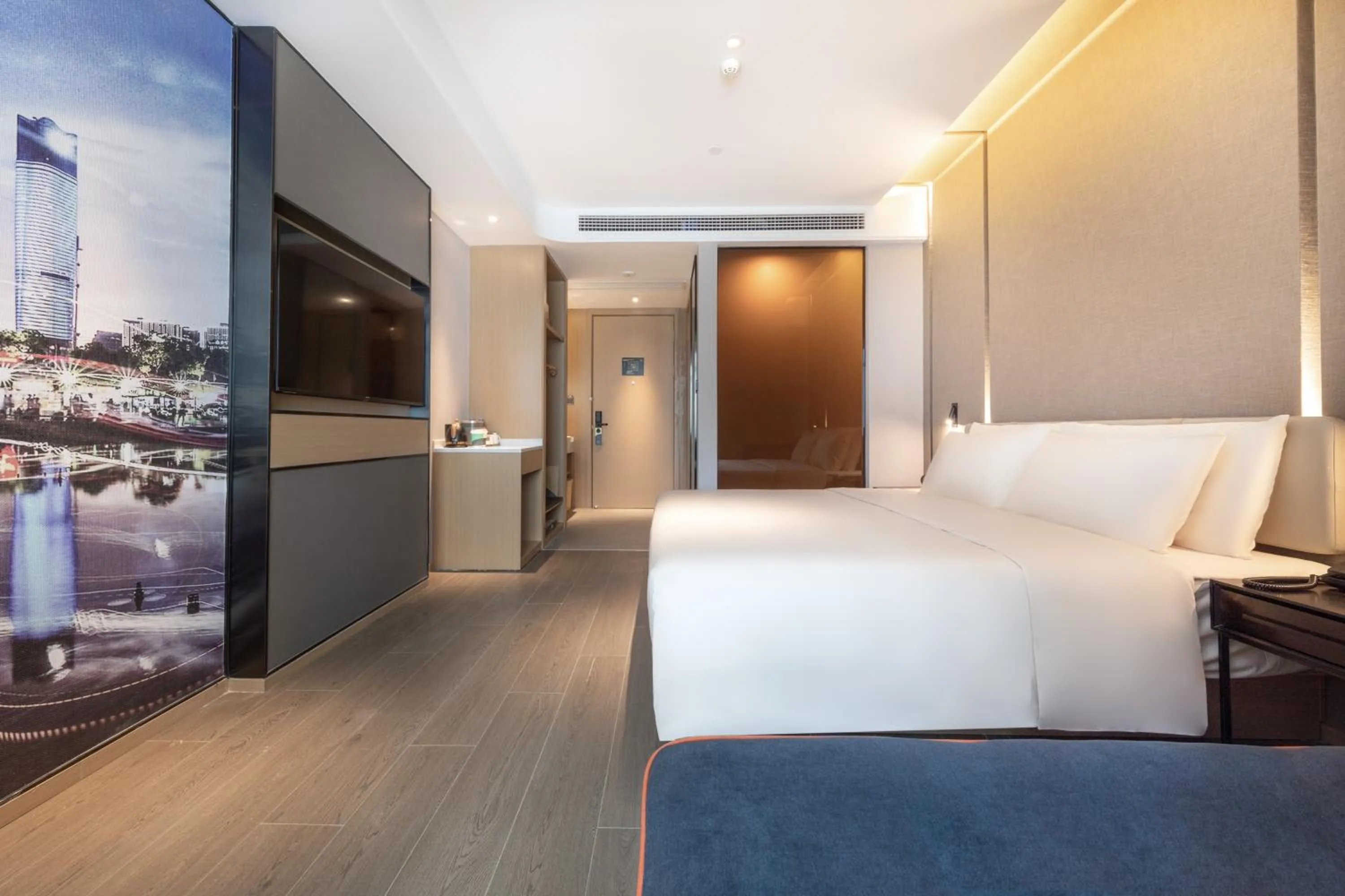 Bed in Atour Hotel Nanchang Aixi Lake