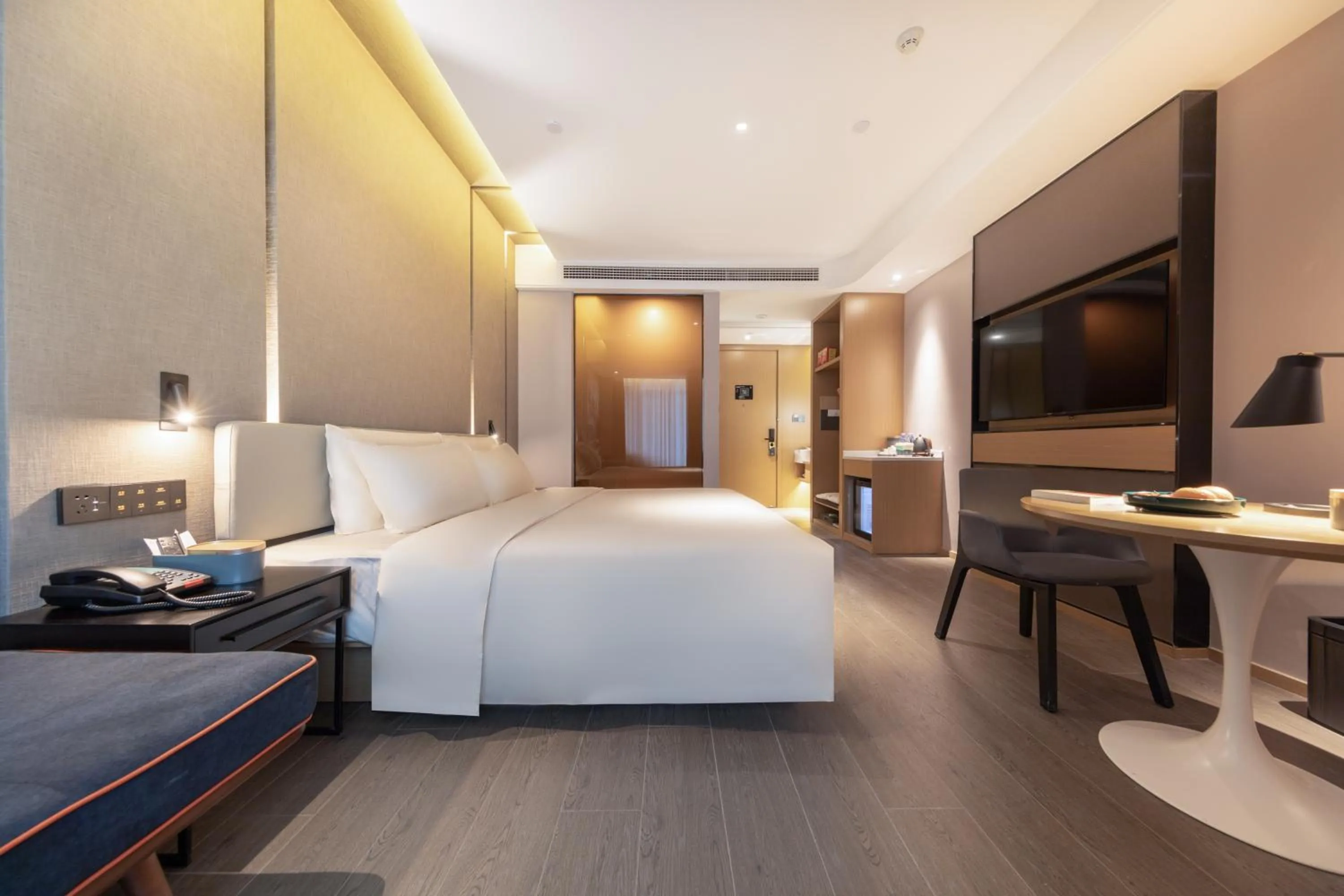 Bed in Atour Hotel Nanchang Aixi Lake