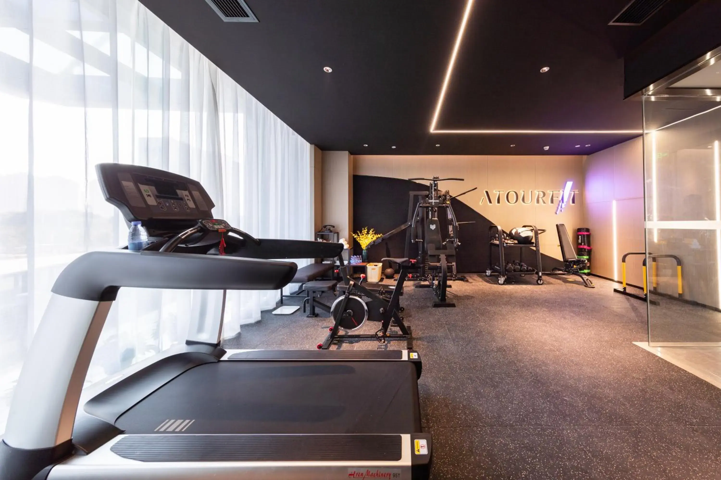 Fitness centre/facilities in Atour Hotel Wuhan Jinyin Lake Fitness centre/facilities in Atour Hotel Wuhan Jinyin Lake