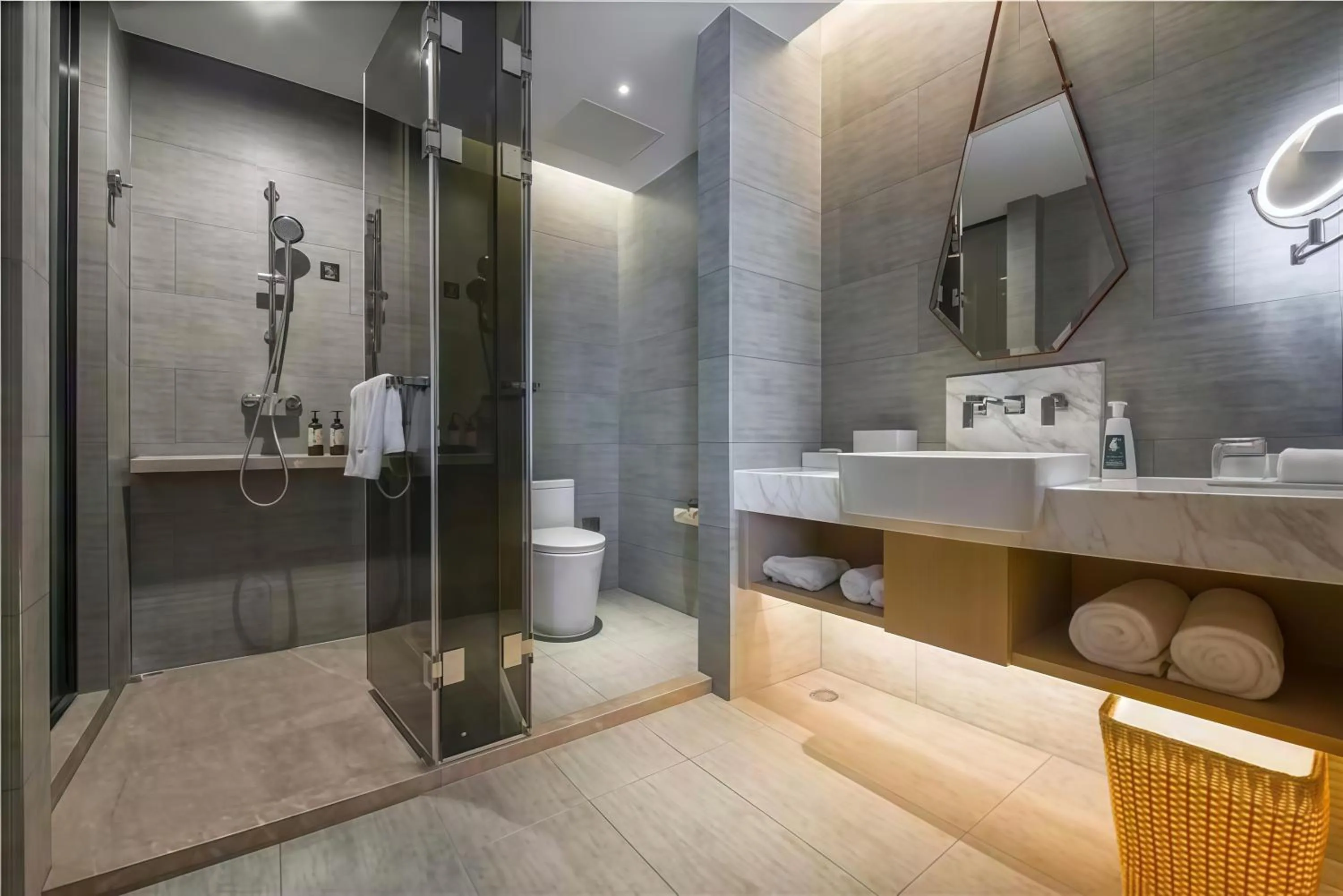 Bathroom in Atour Hotel Guangzhou Huadu Financial Center