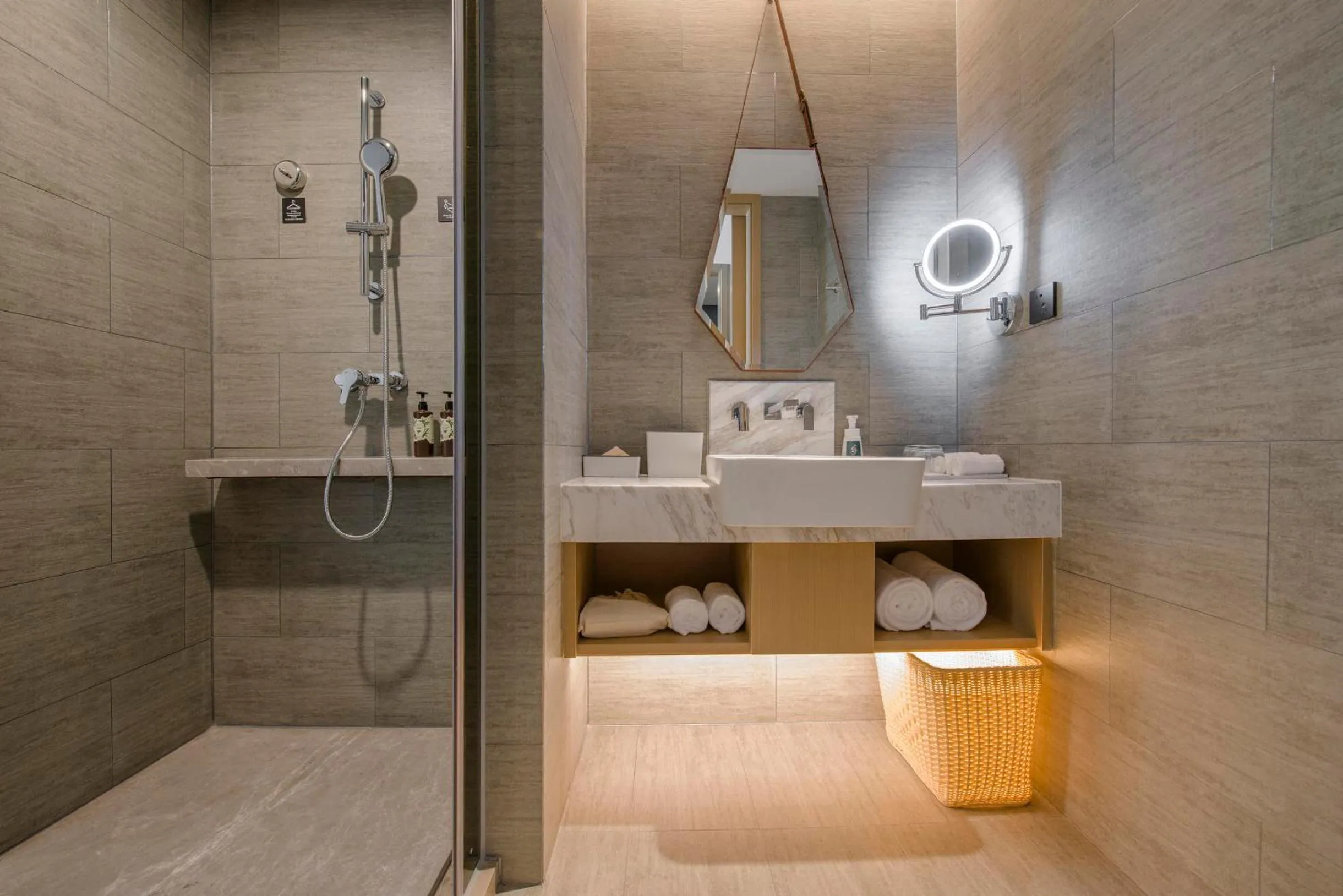 Bathroom in Atour Hotel Guangzhou Huadu Financial Center