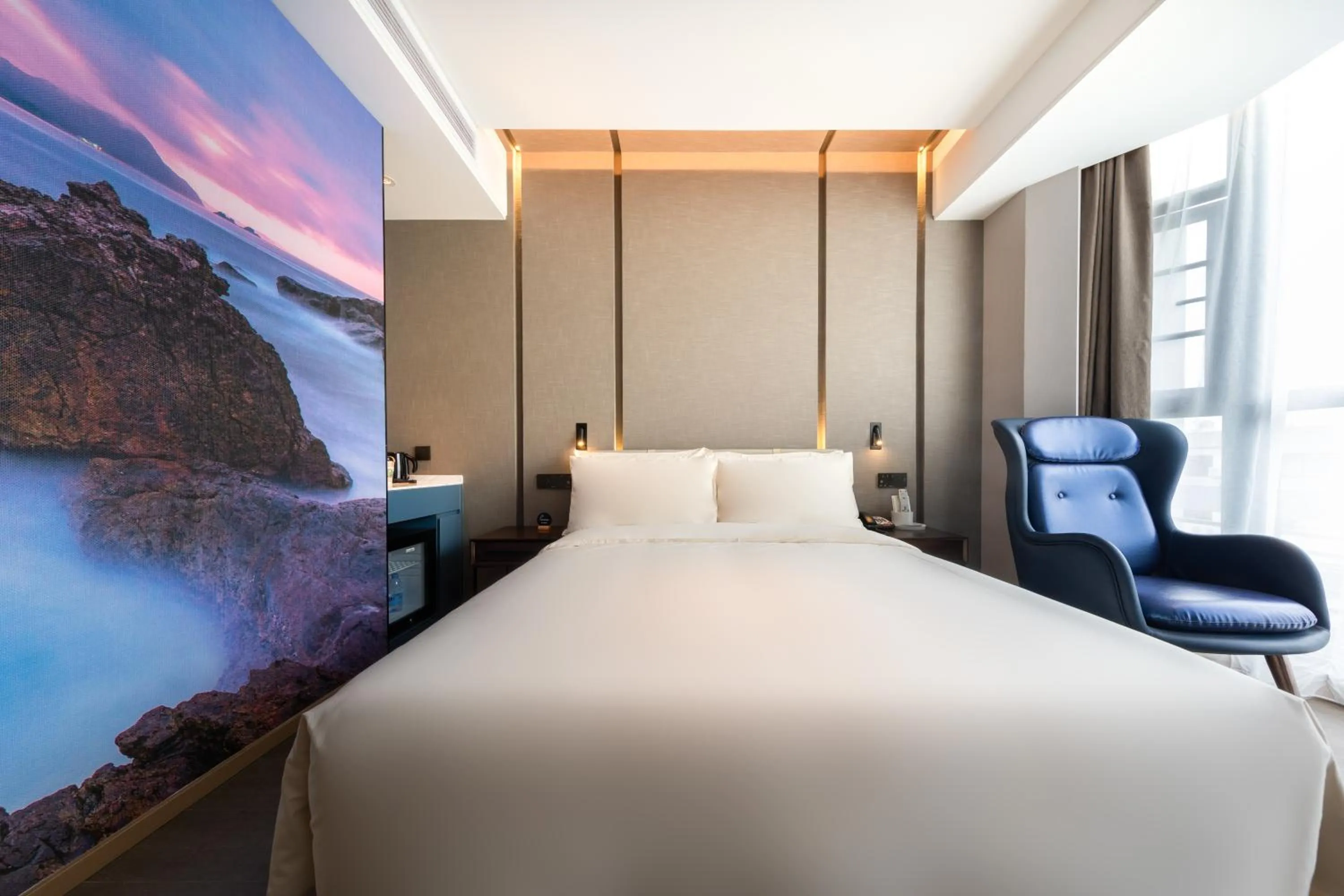 Bed in Atour Hotel Shenzhen Huaqiang North