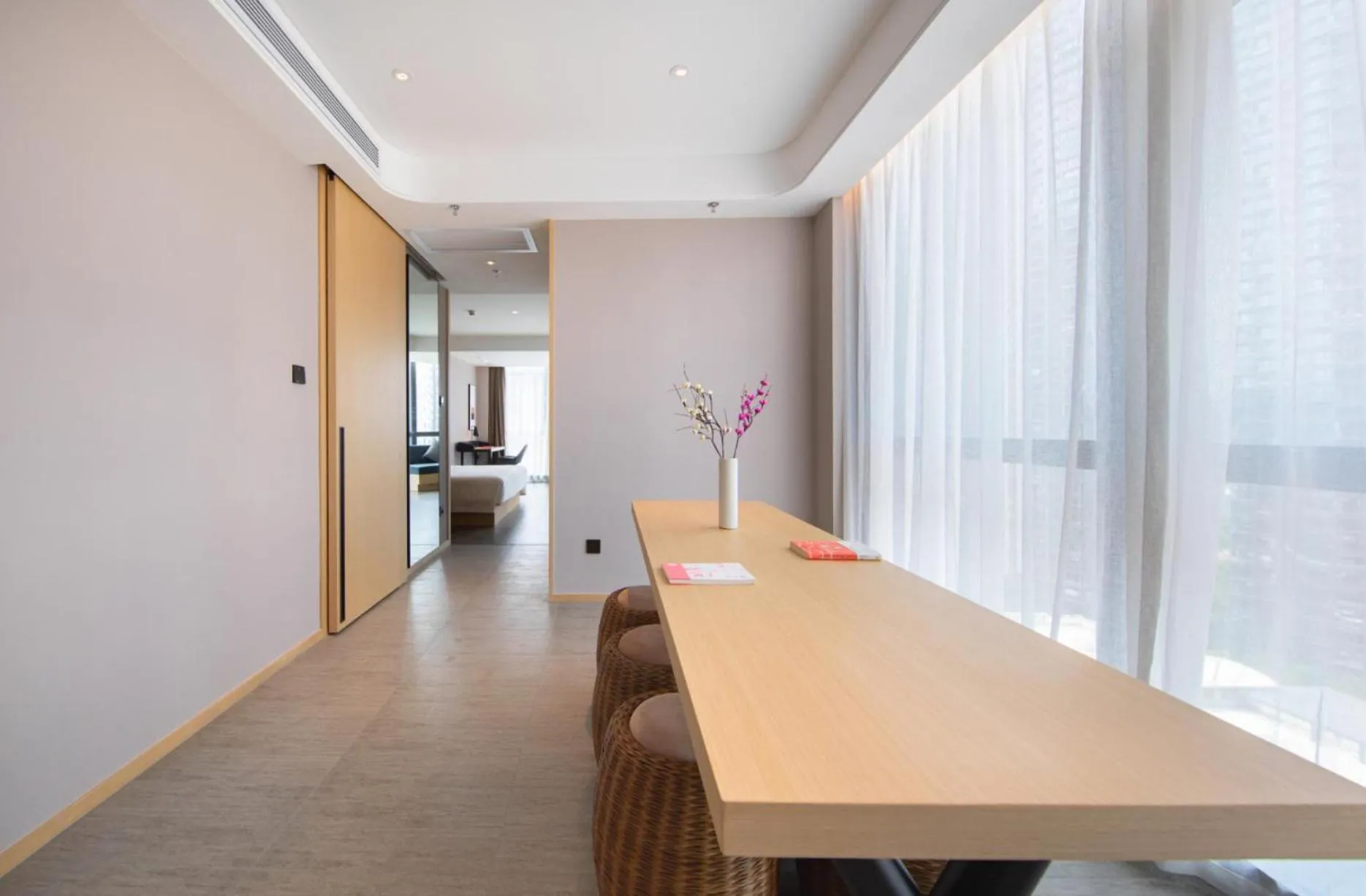 Living room in Atour S Shenzhen Nanshan