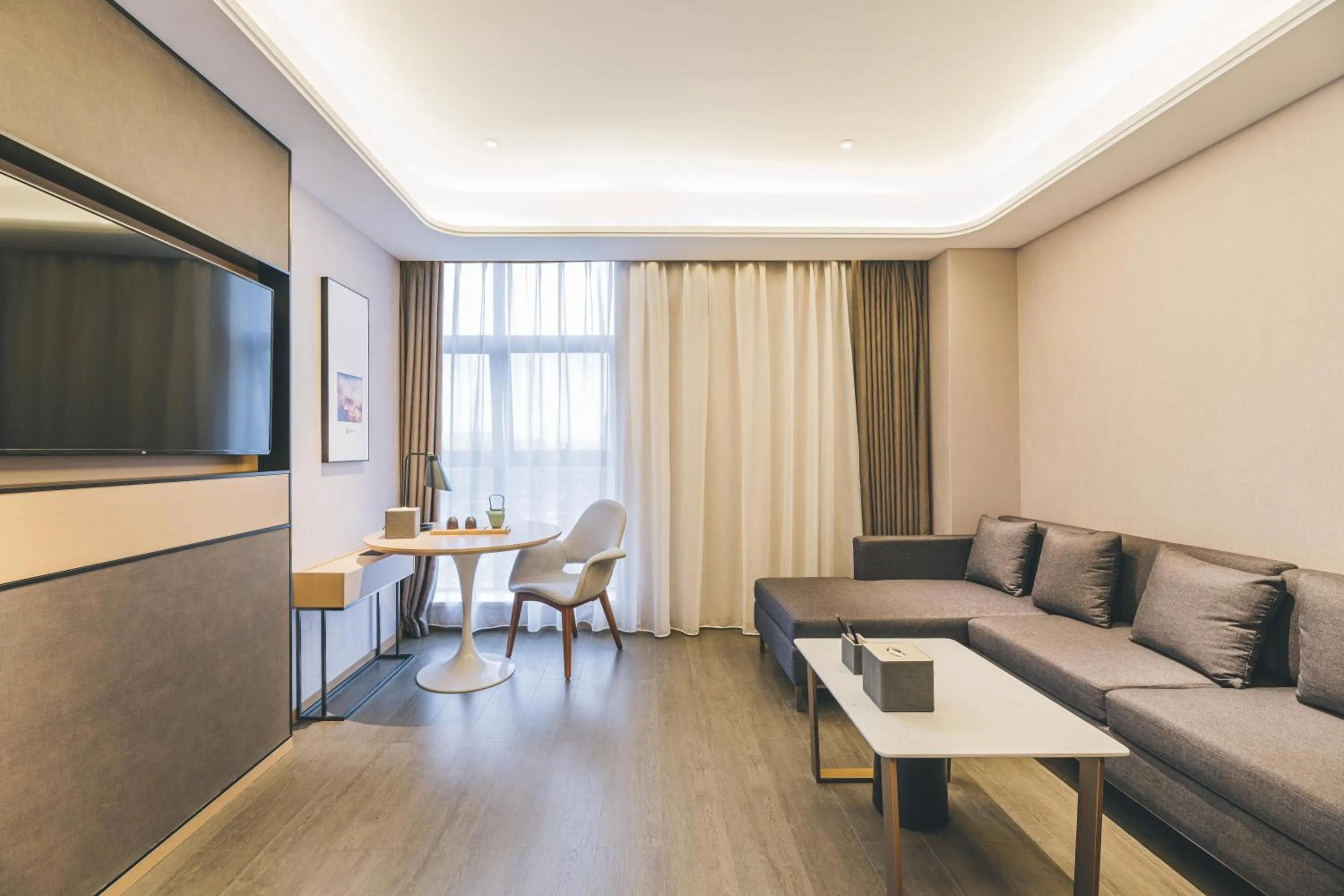 Living room in Atour Hotel Chongqiang Jiangbei Airport