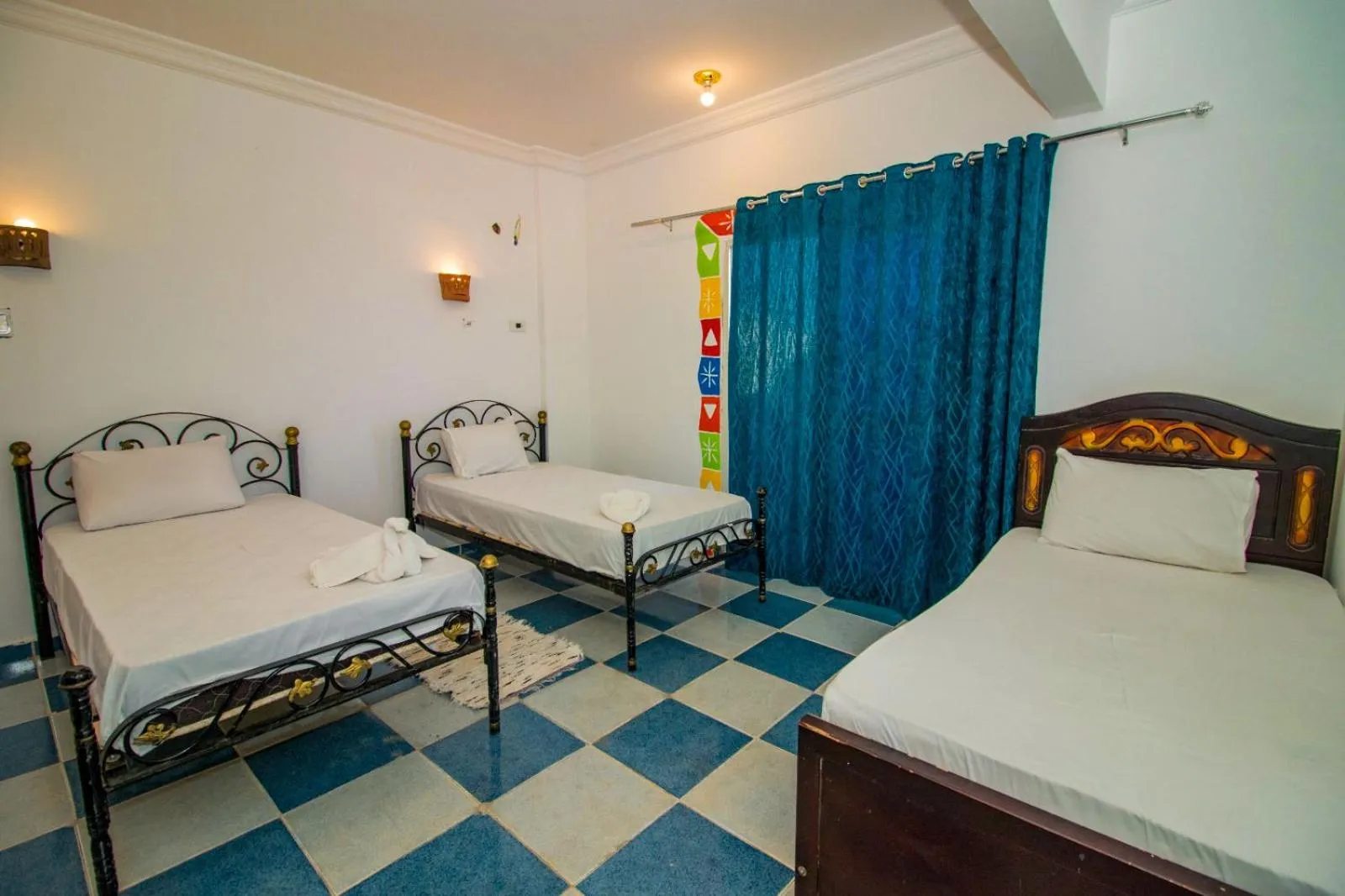 Bed in Nubian Kulih house