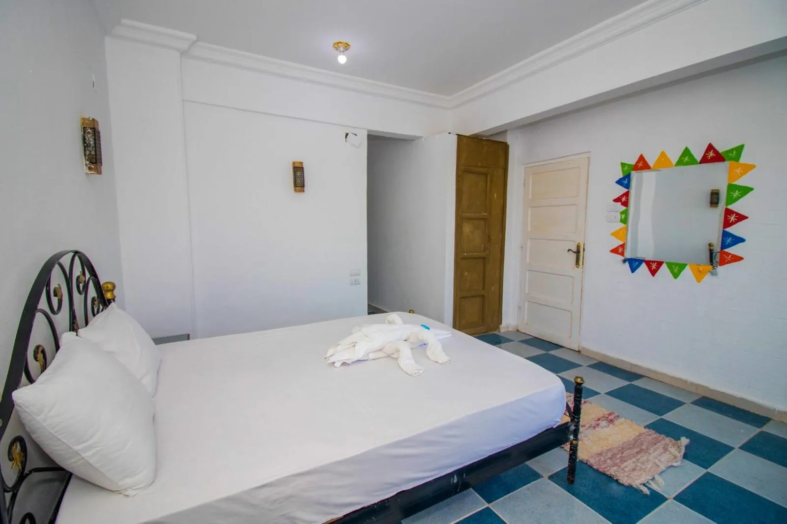 Bed in Nubian Kulih house