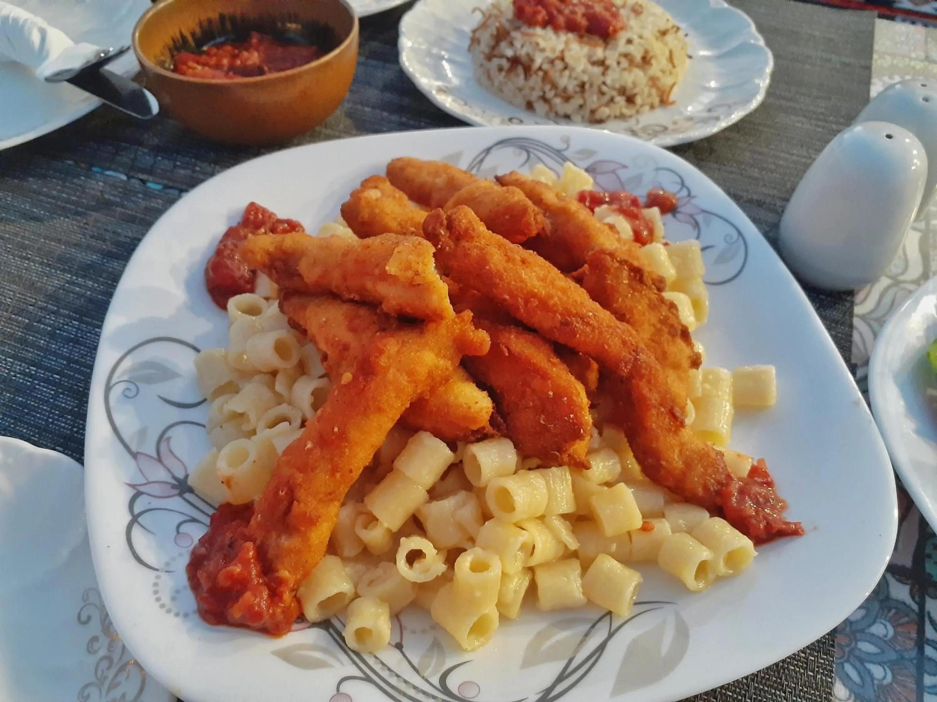 Food in Nubian Kulih house