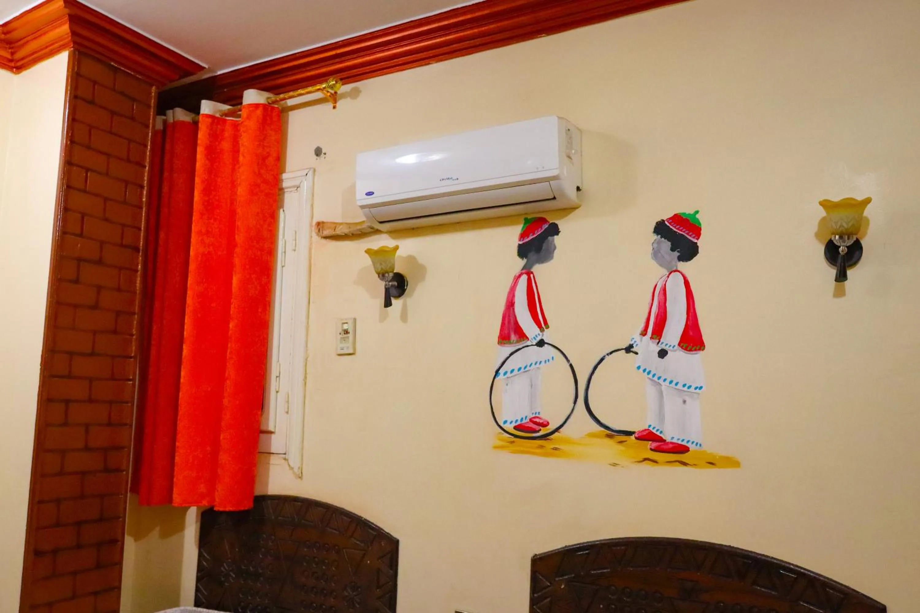 air conditioner in Nubian Kulih house