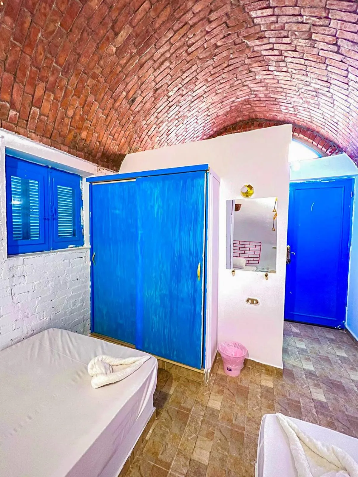 Photo of the whole room, Bed in Nubian Kulih house