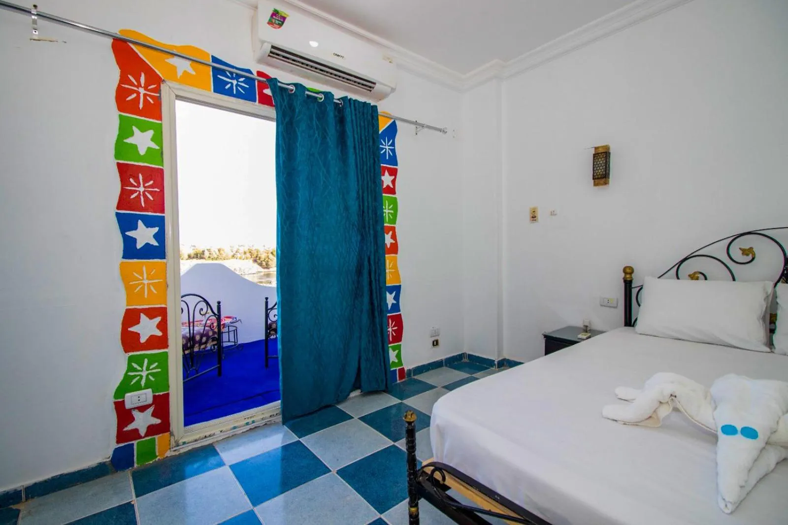 Bed in Nubian Kulih house