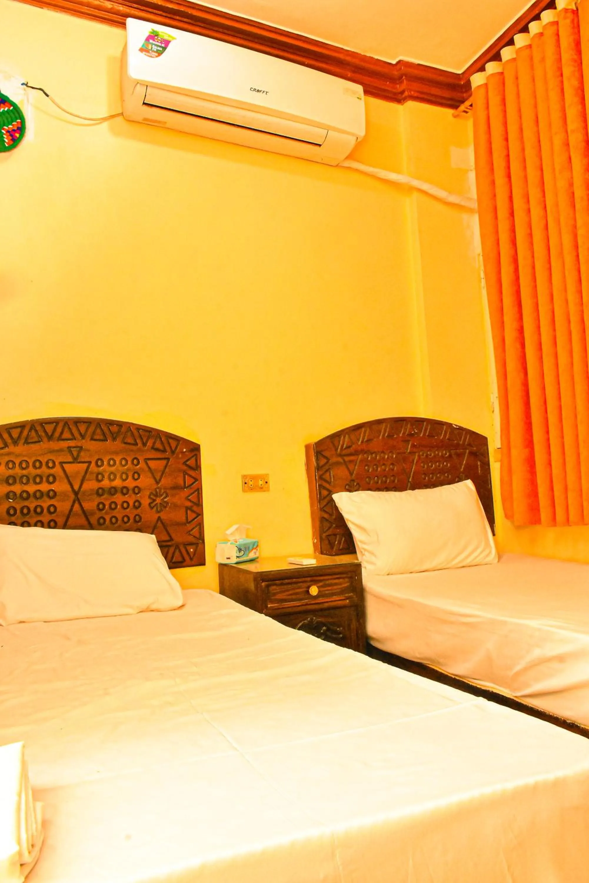 Bed in Nubian Kulih house