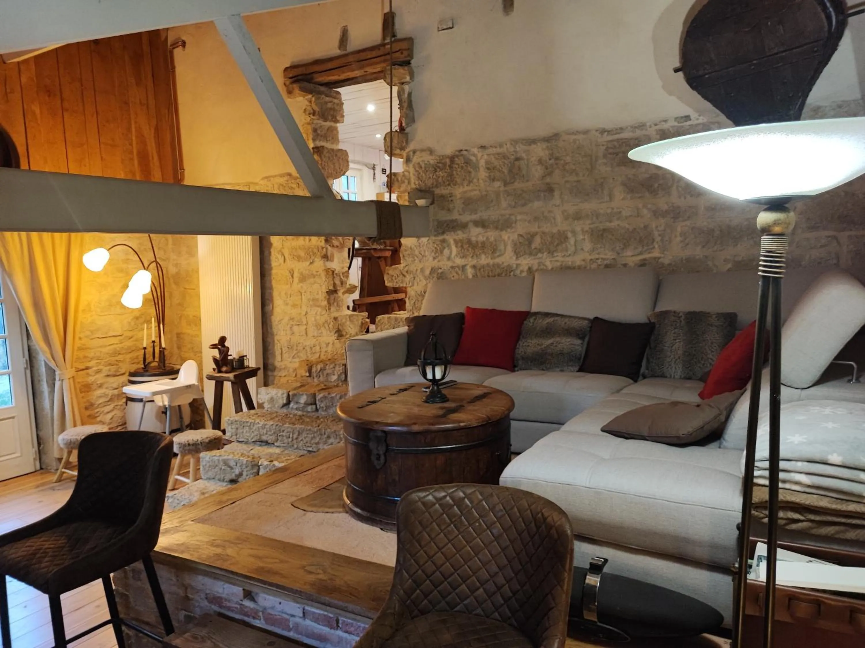 Living room in LE DOMAINE DU SENS