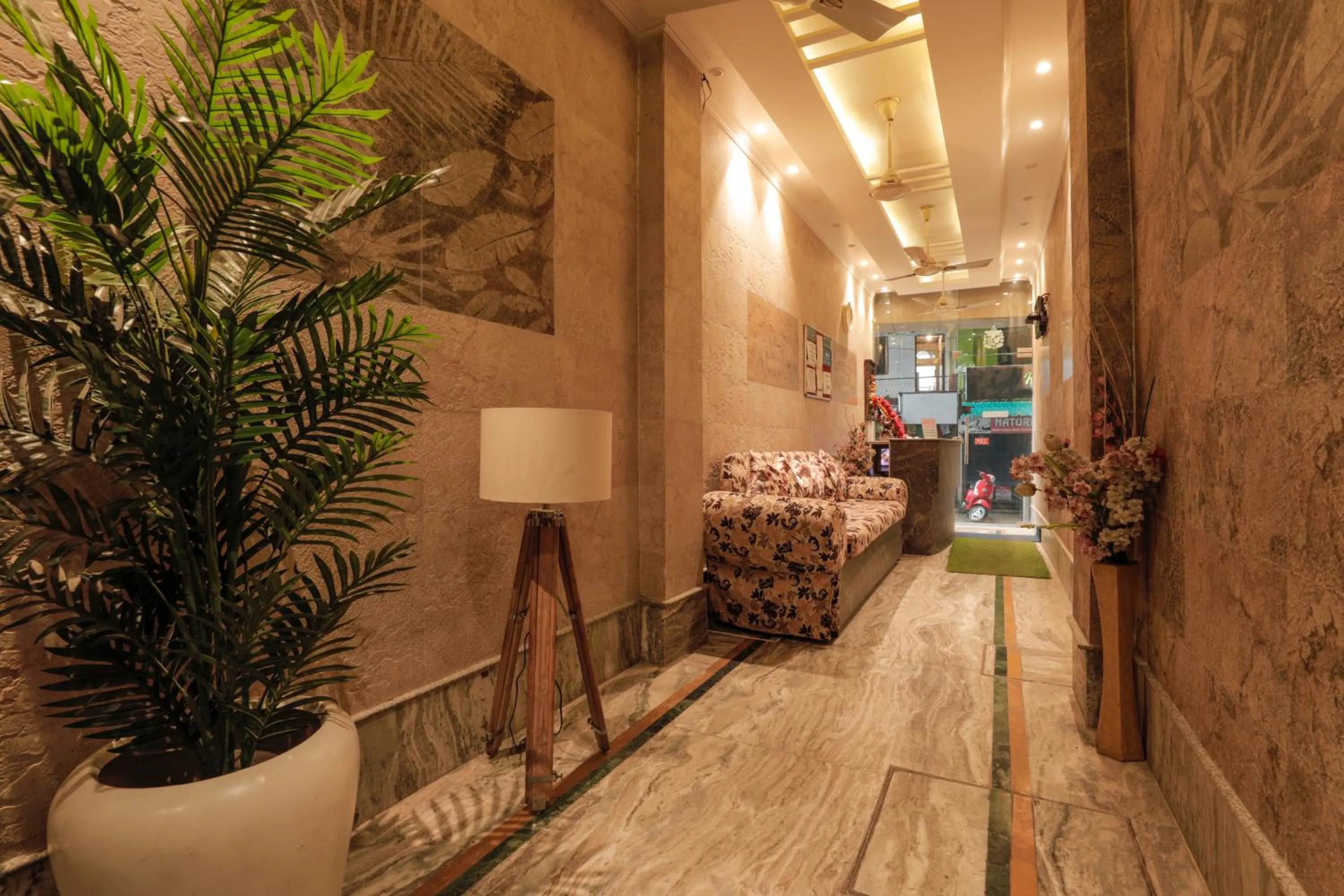 Seating area in Hotel Grand Galaxy