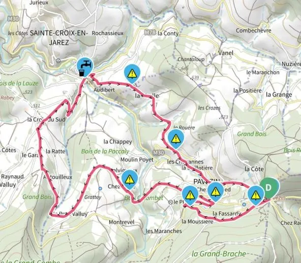 Cycling in les rouardes