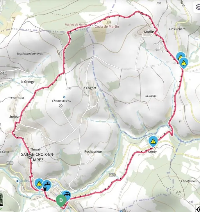 Hiking in les rouardes