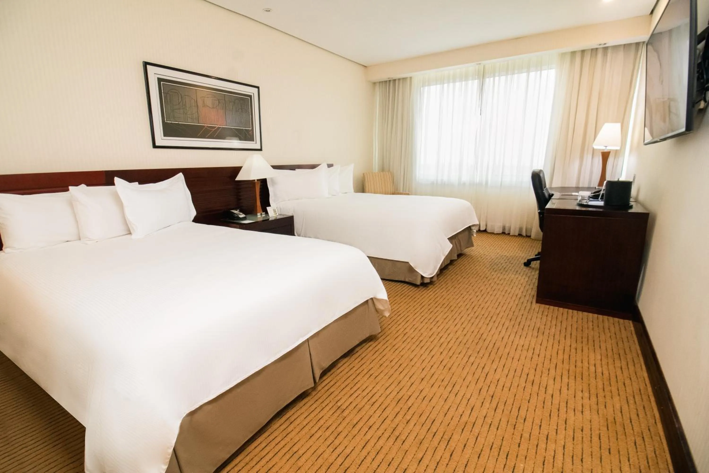 Bed in Eurobuilding Hotel & Suites Guayana