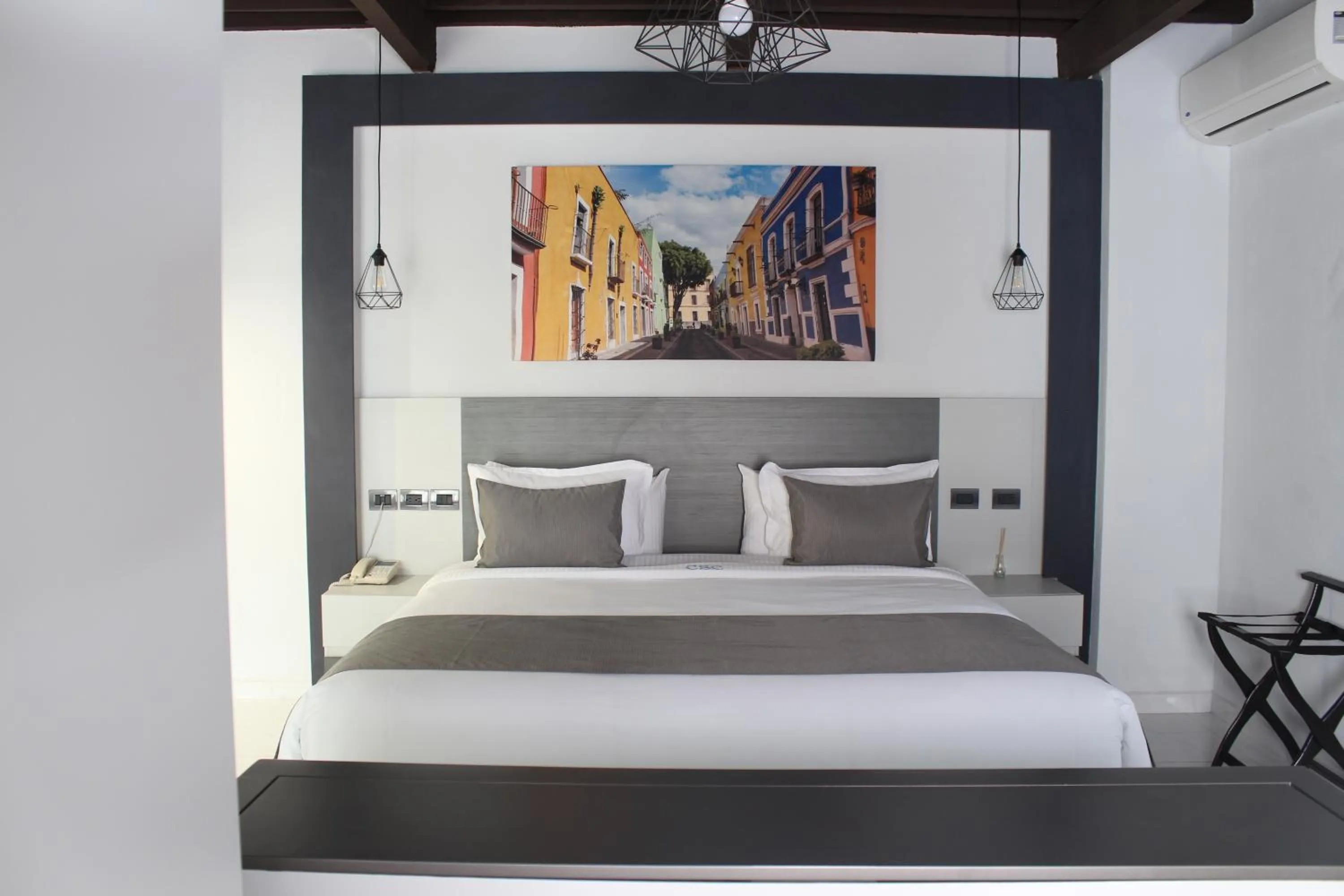 Bed in Hotel Boutique Casona de Santa Clara