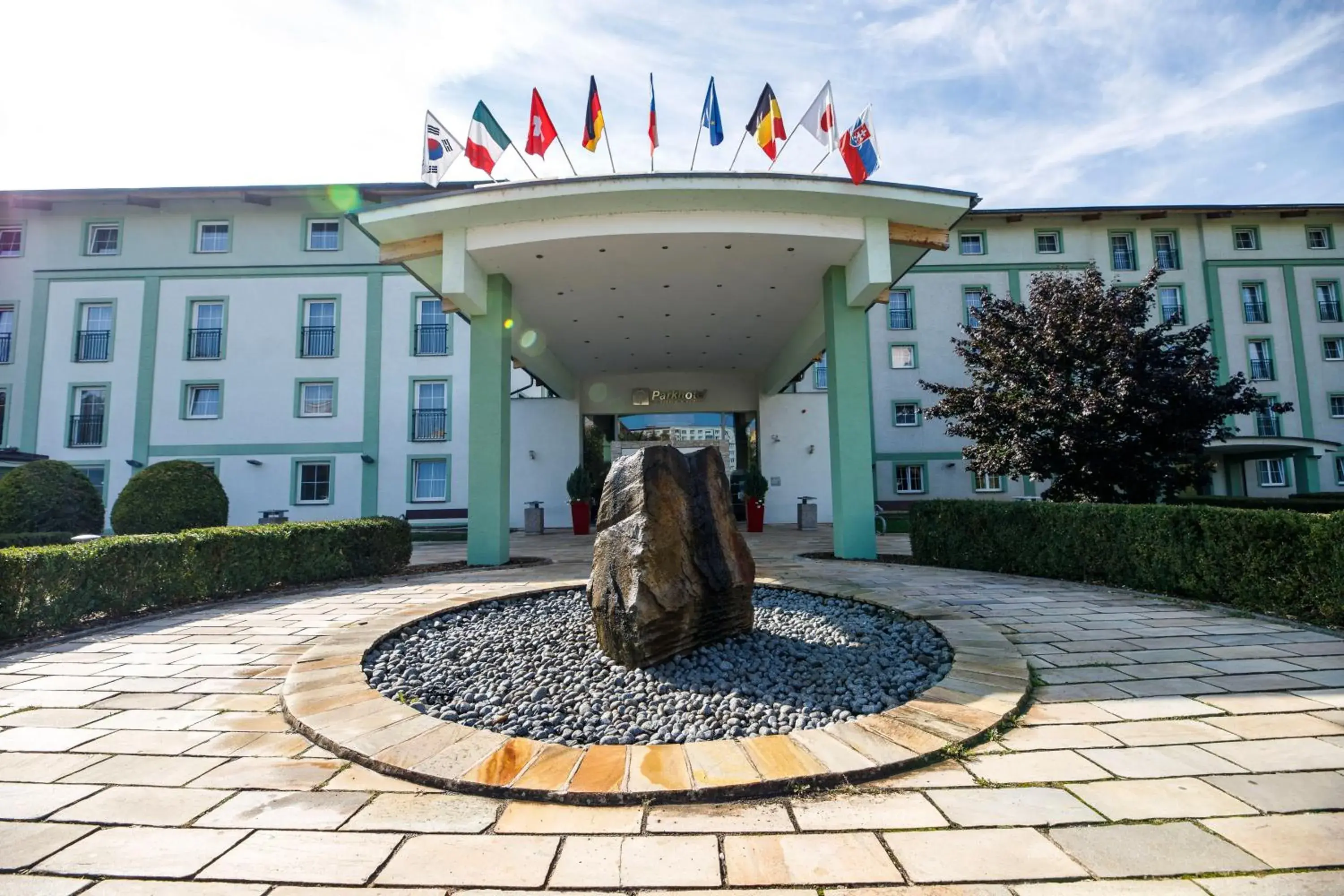 Property building in Parkhotel Plzen Congress Center Property building in Parkhotel Plzen Congress Center