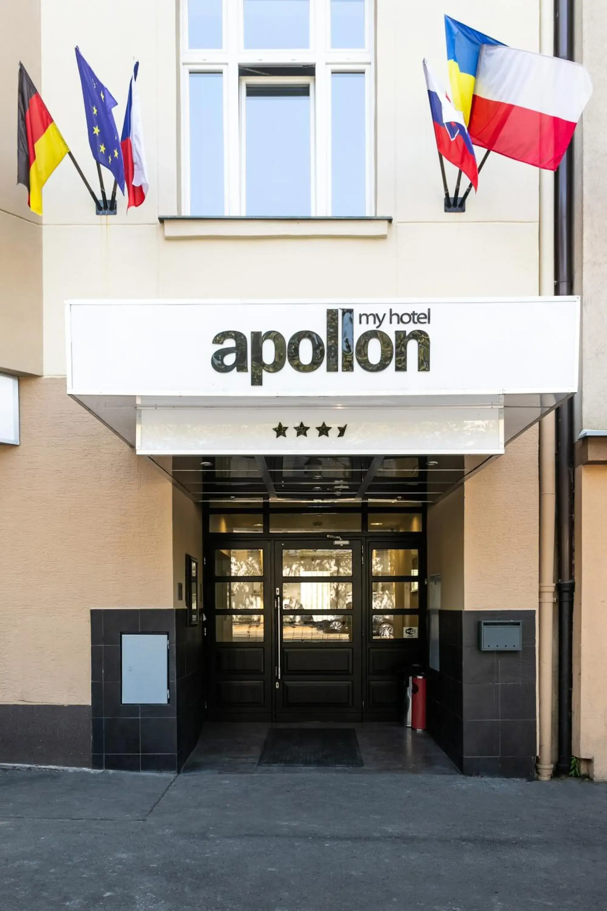 Facade/entrance in My Hotel Apollon Facade/entrance in My Hotel Apollon