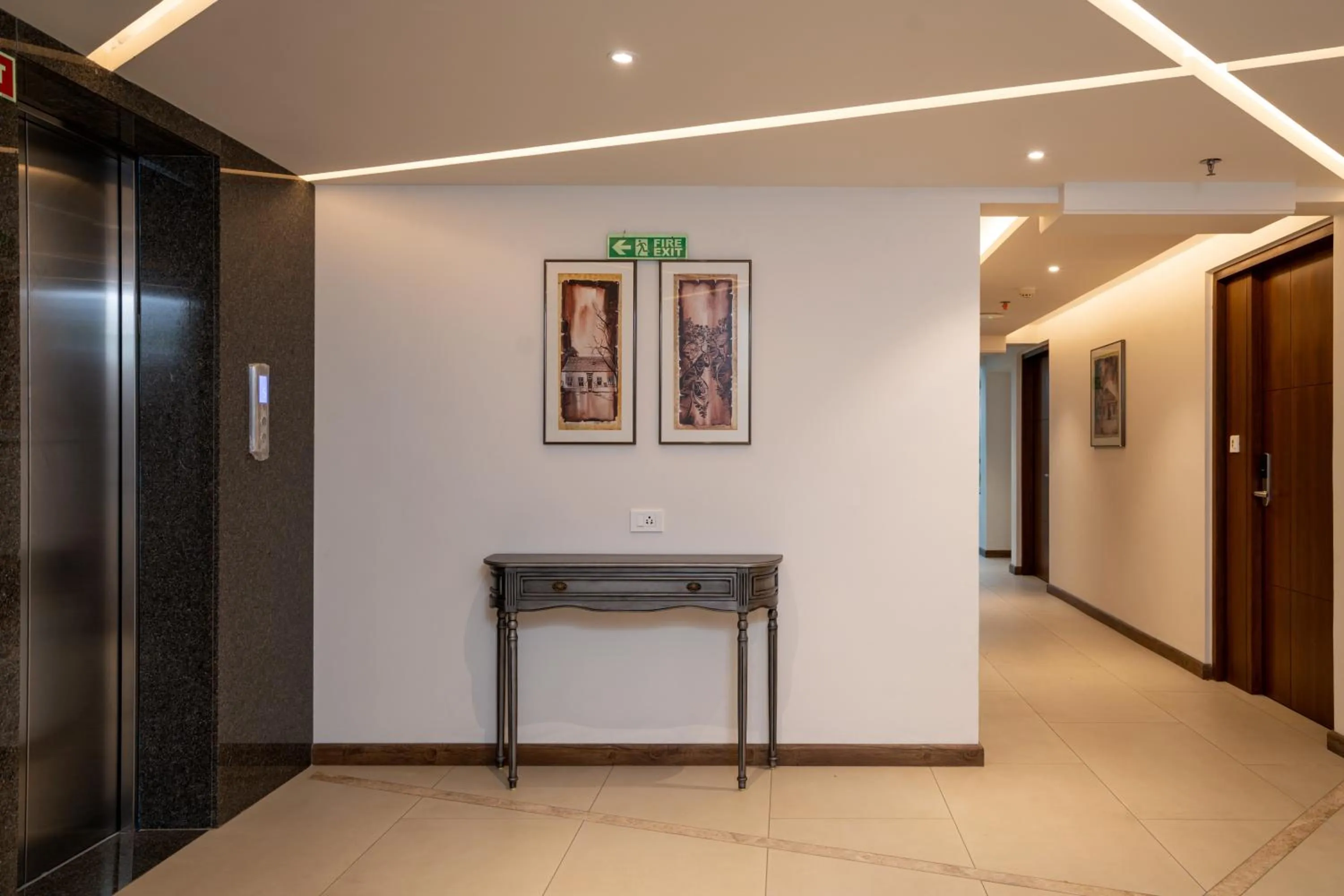 Floor plan in The Trios Hotel