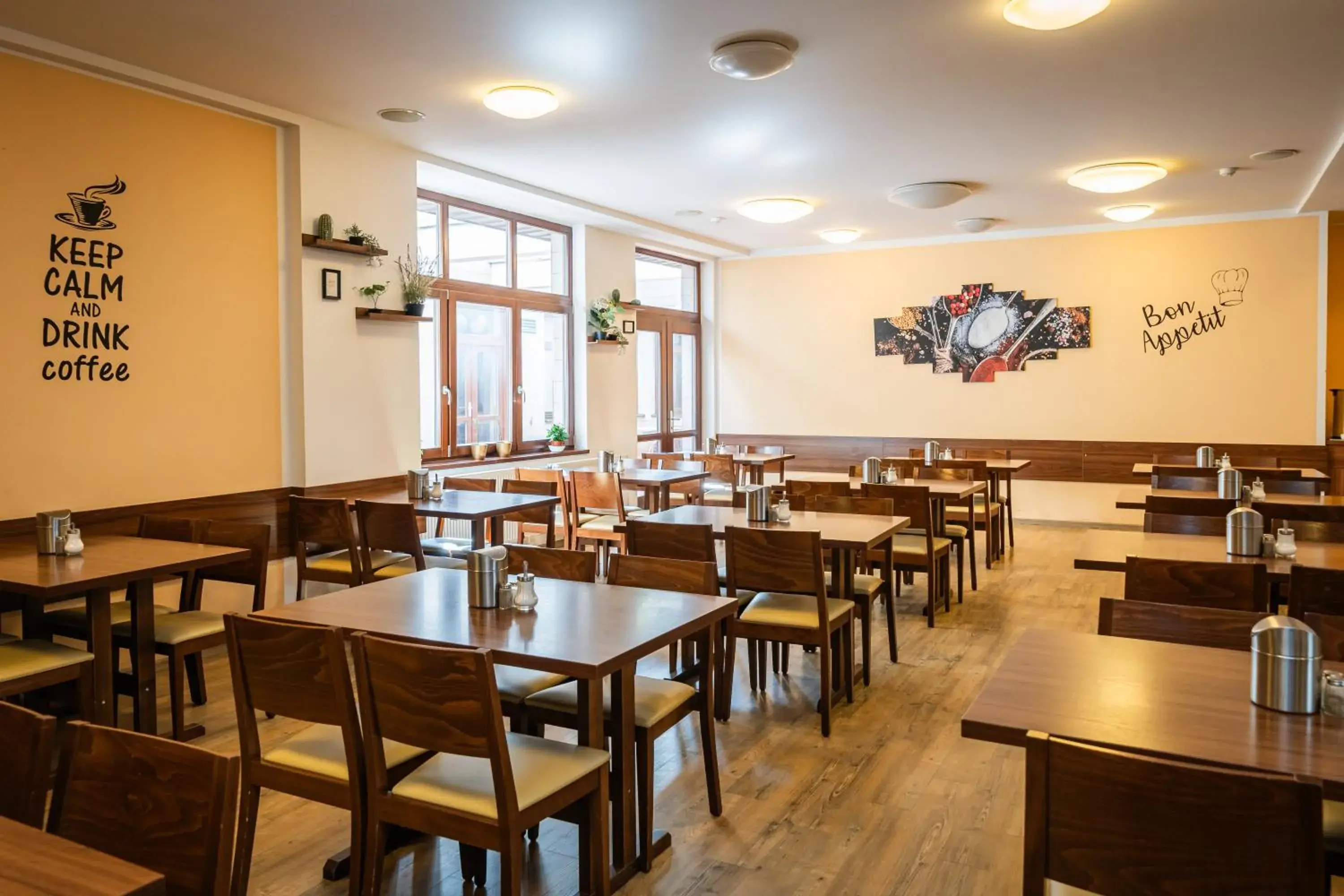 Breakfast in Hotel Globus Breakfast in Hotel Globus